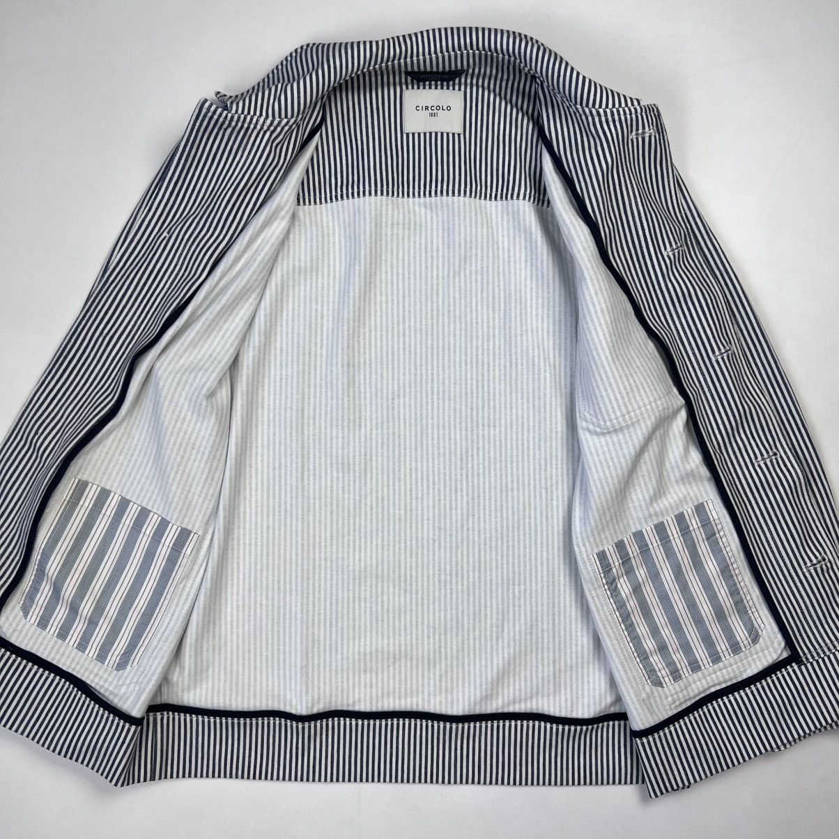 Circolo 1901 Circolo 1901 thinstripped work jacket Size M / US 6-8 / IT 42-44 - 5 Thumbnail