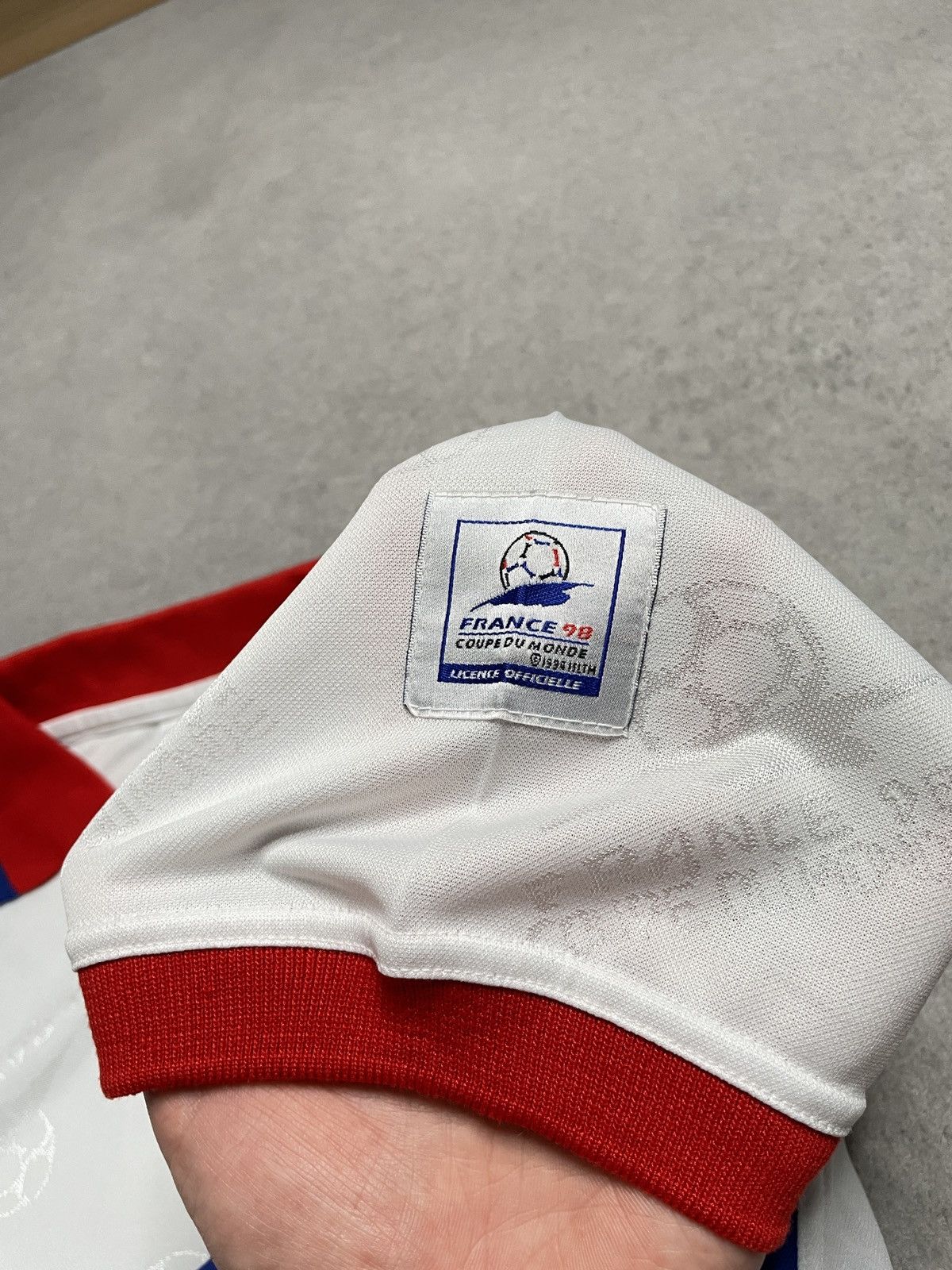 Vintage Vintage White Jersey England 1998 World Cup Size US L / EU 52-54 / 3 - 6 Thumbnail