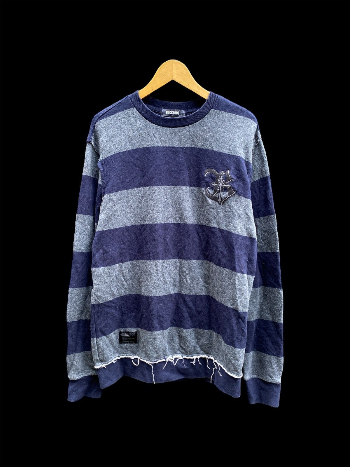 If Six Was Nine Buckaroo Grunge Punk Distressed Seditionaries sweatshirt Size US L / EU 52-54 / 3 - 1 Thumbnail