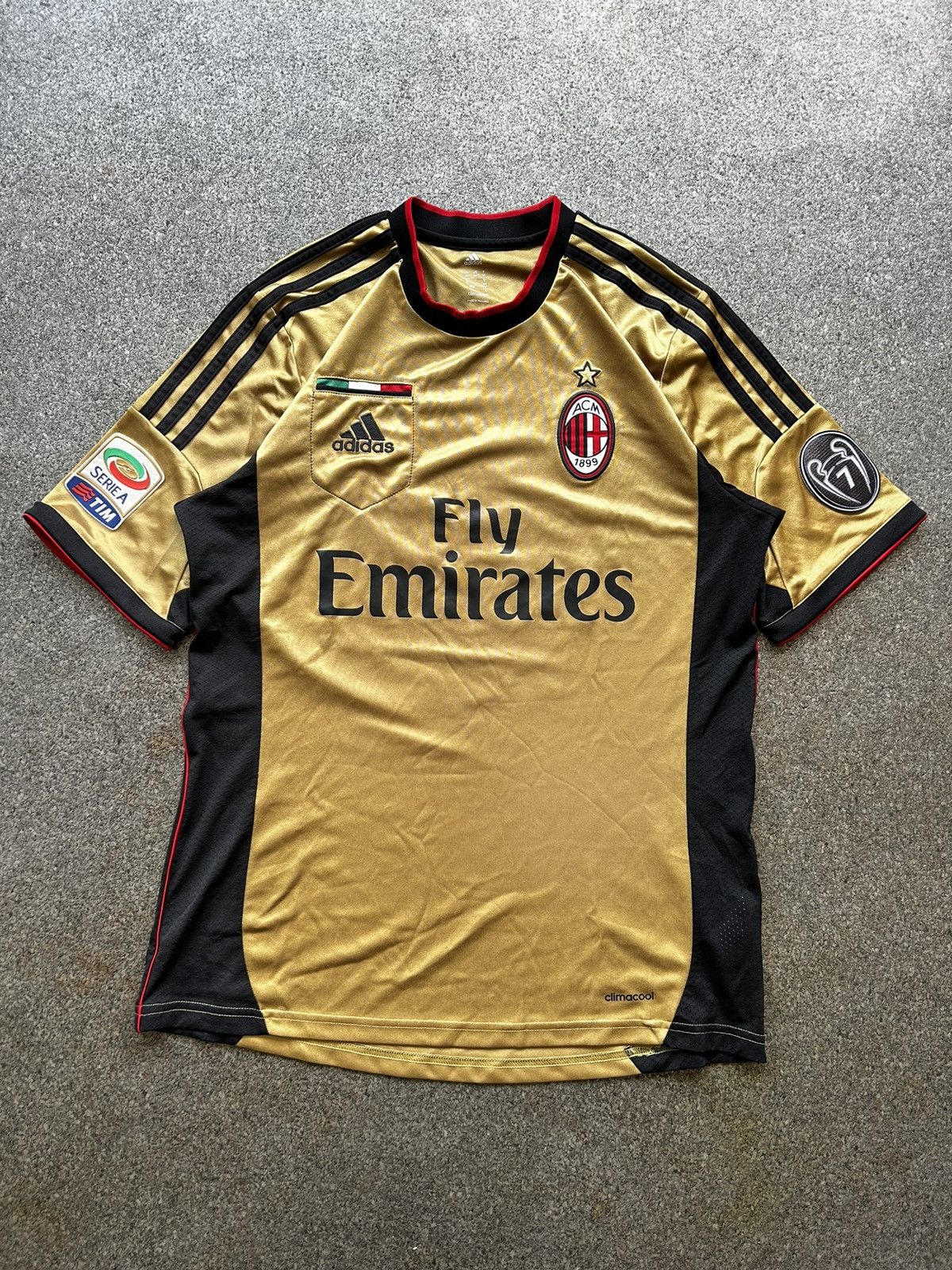 Adidas × Vintage AC Milan Soccer Jersey Size US M / EU 48-50 / 2 - 1 Thumbnail