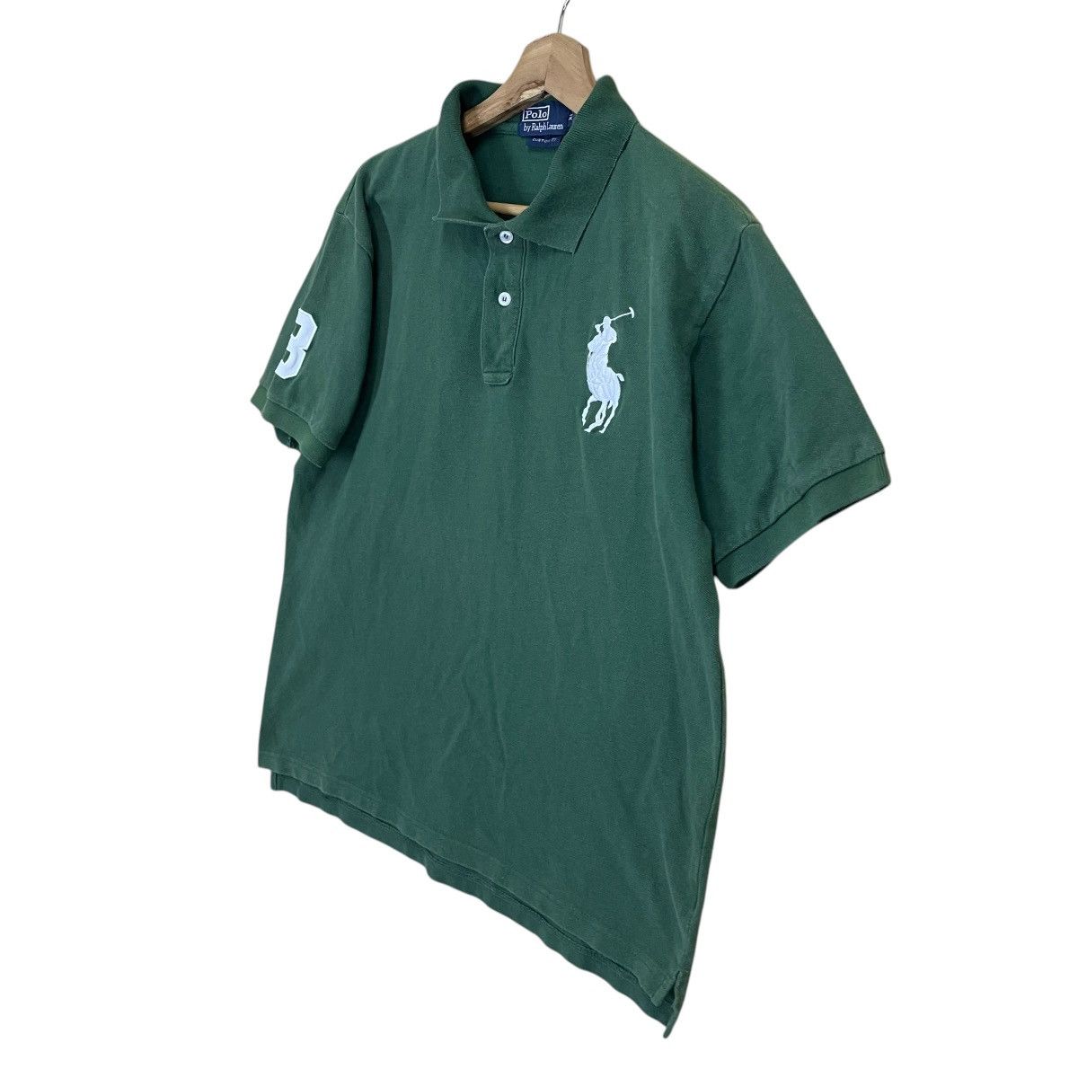 Polo Ralph Lauren × Ralph Lauren × Vintage Vintage 90s Polo Ralph Lauren Big Logo Collar Shirts Size US M / EU 48-50 / 2 - 3 Thumbnail