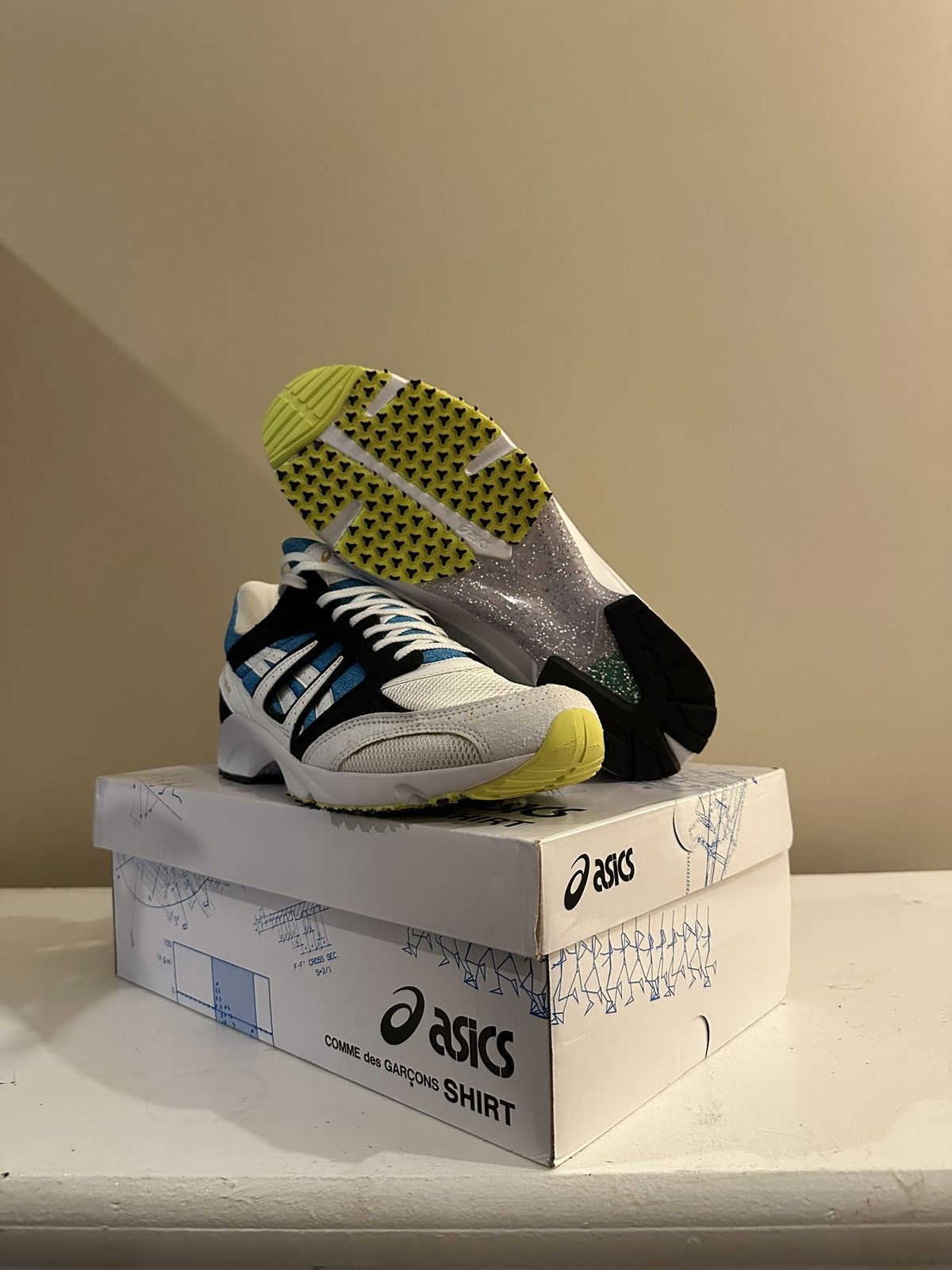Asics × Comme des Garcons ASICS x COMME DES GARCONS Shoes Blue TARTHER SD Size US 9.5 / EU 42-43 - 2 Thumbnail