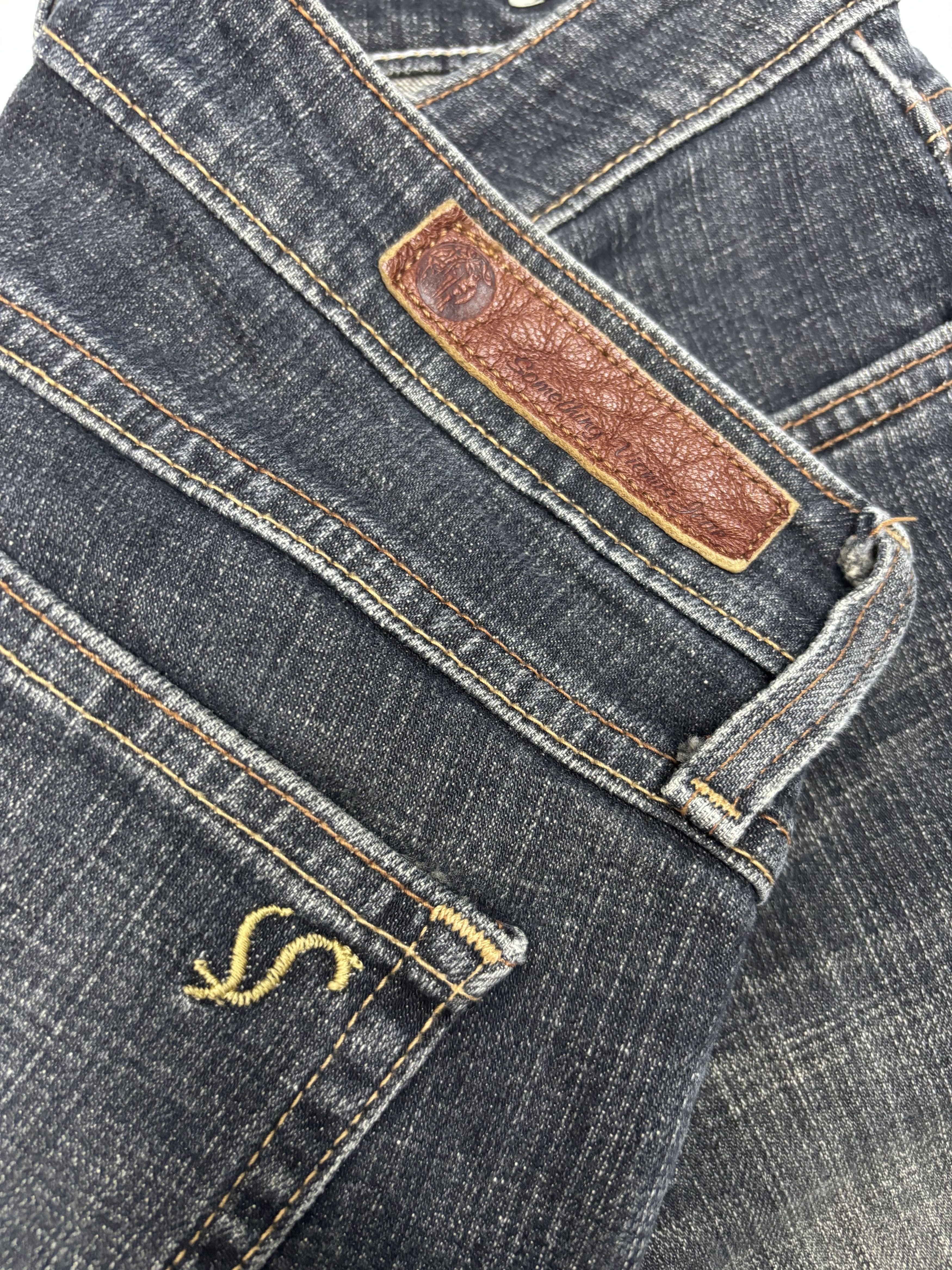 Edwin 💥 VIENUS JEANS EDWIN FLARED BOOTCUT DISTRESS DENIM JEANS Size 26" / US 2 / IT 38 - 12 Thumbnail