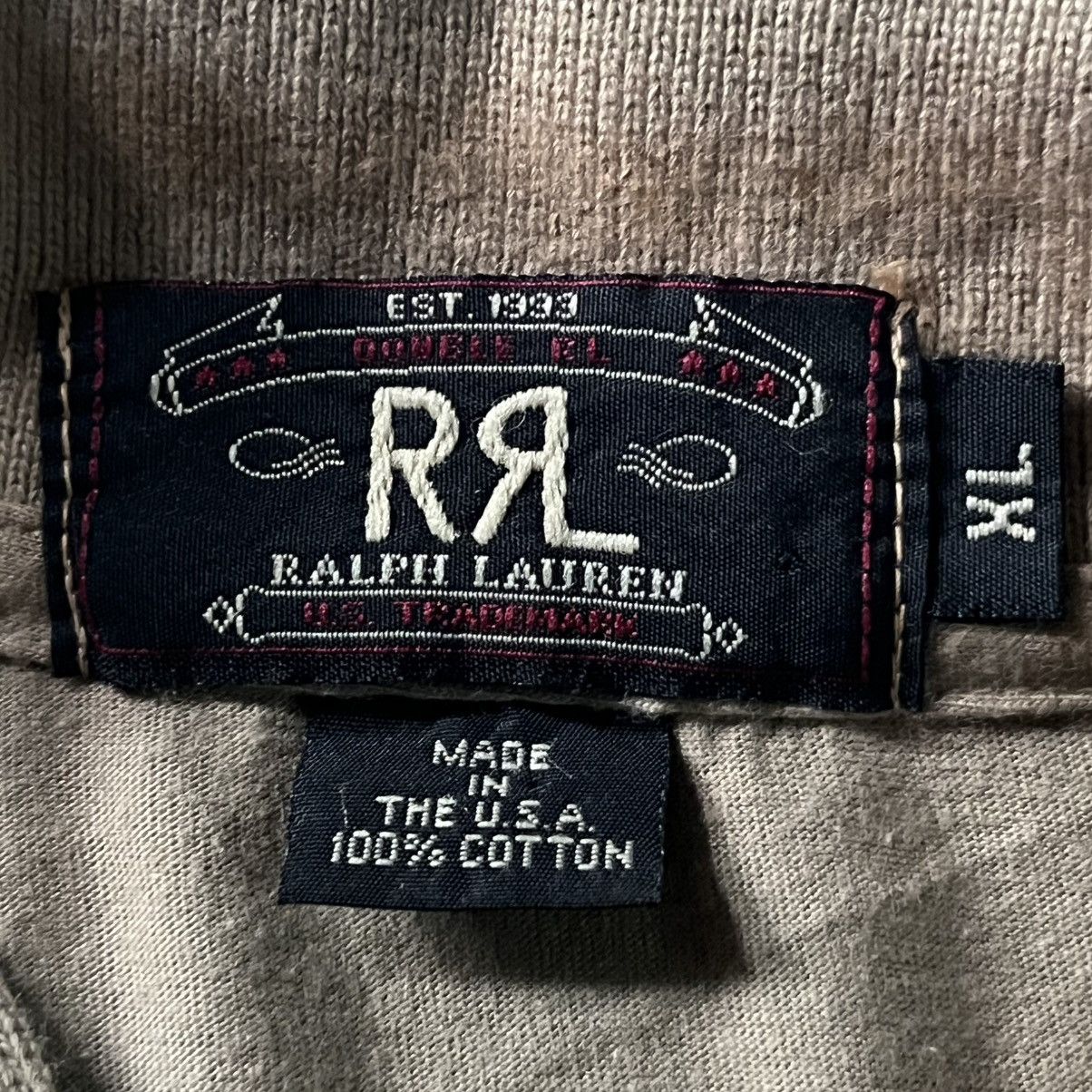 RRL Ralph Lauren 💸BIDDING OFFER💸RRL Polo shirt Big size Size US XL / EU 56 / 4 - 4 Thumbnail