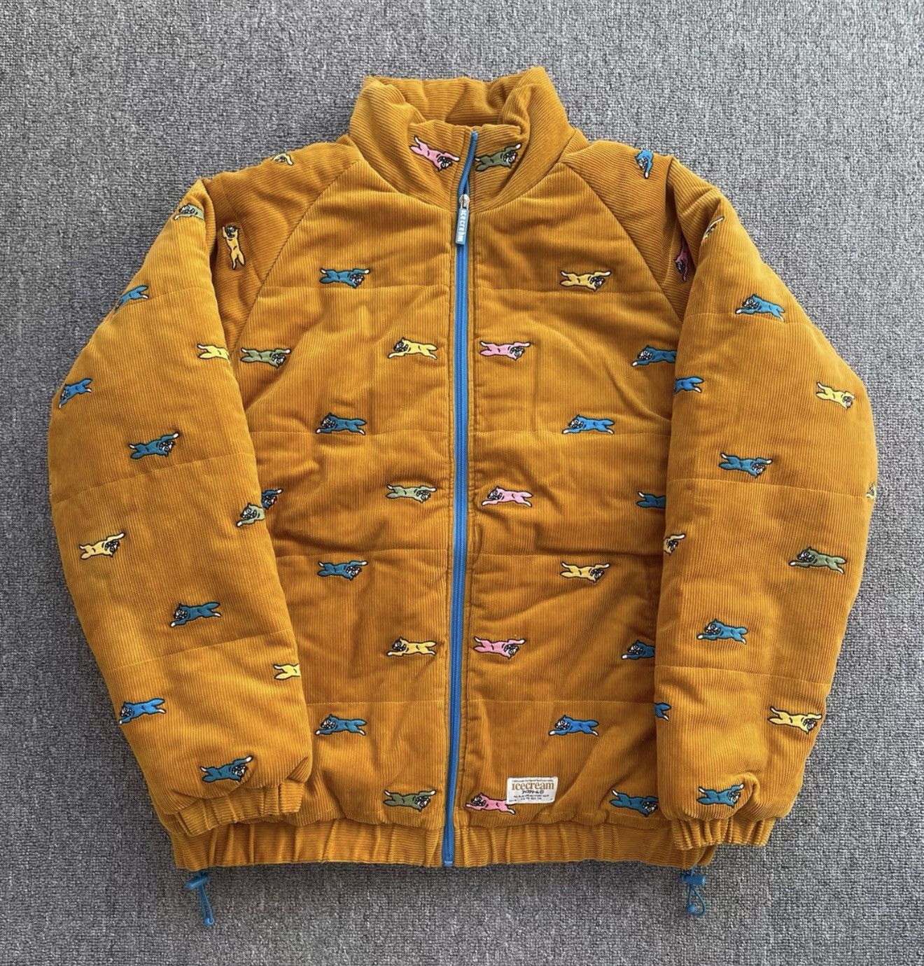 Billionaire Boys Club BBC ICECREAM Embroidered Baseball Jacket coat bober Size US L / EU 52-54 / 3 - 1 Thumbnail