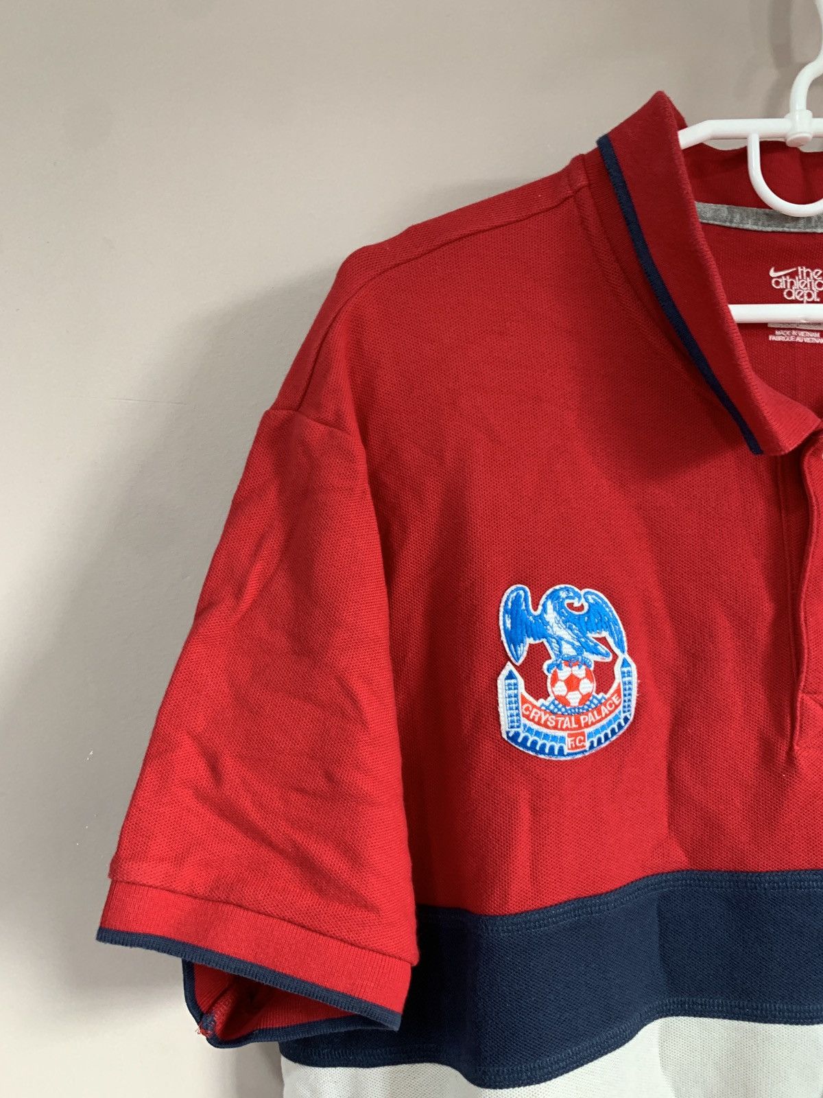 Nike Crystal Palace Polo Football Shirt Nike Soccer Jersey Sz XXL Size US XXL / EU 58 / 5 - 4 Thumbnail