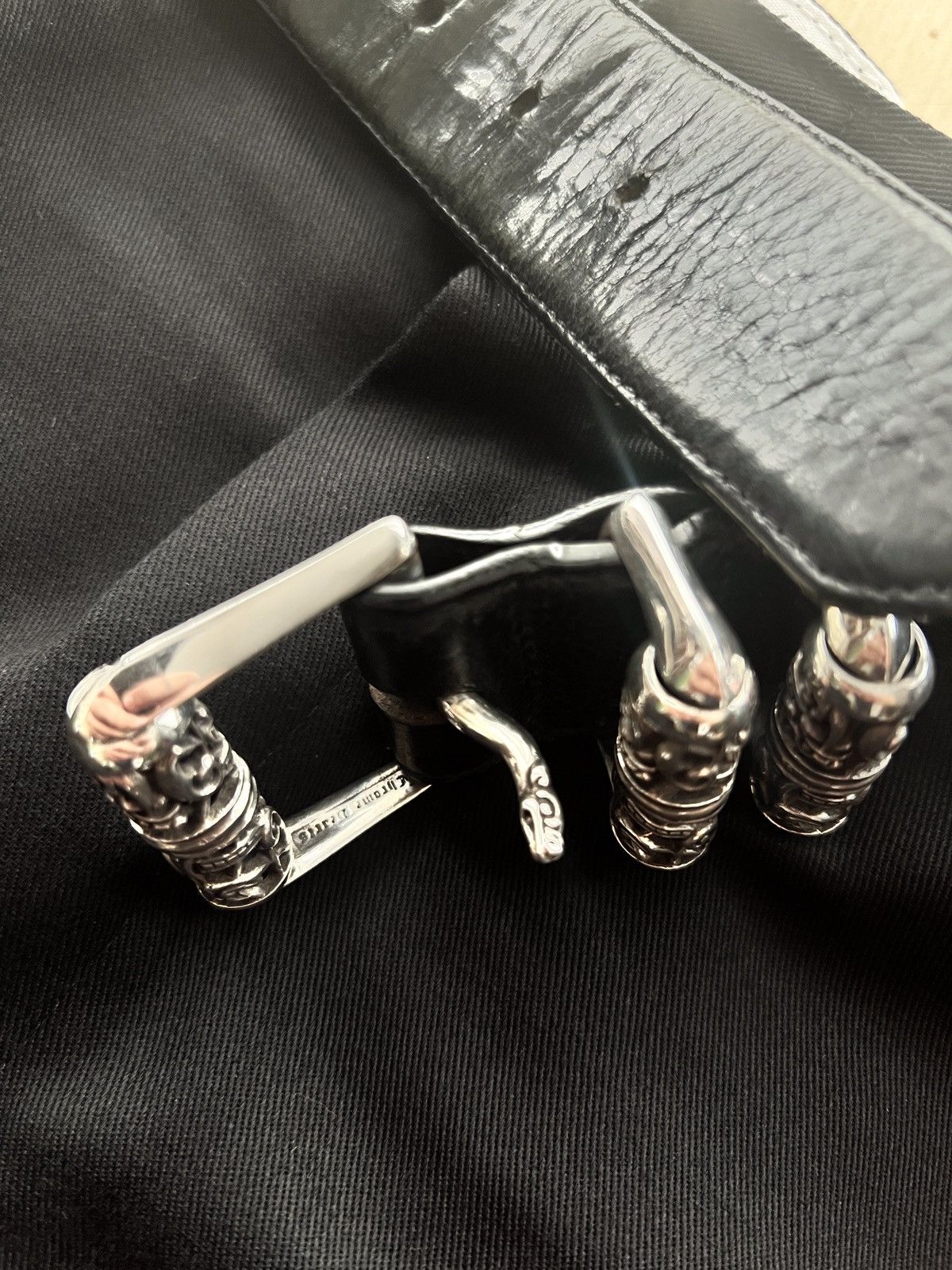 Chrome Hearts Chrome Hearts Celtic Roller Belt Size 36 - 4 Thumbnail