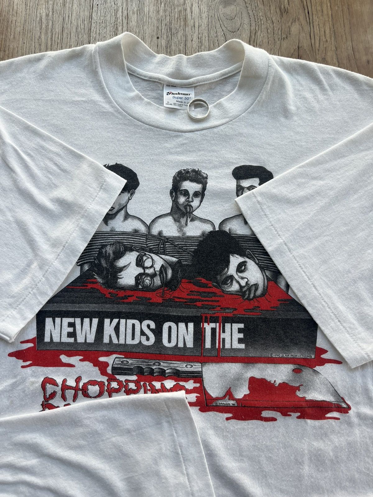 New Kids On The Block × Vintage Vintage NEW KIDS ON THE CHOPPING BLOCK 1990’s J.Graham Size US L / EU 52-54 / 3 - 7 Thumbnail