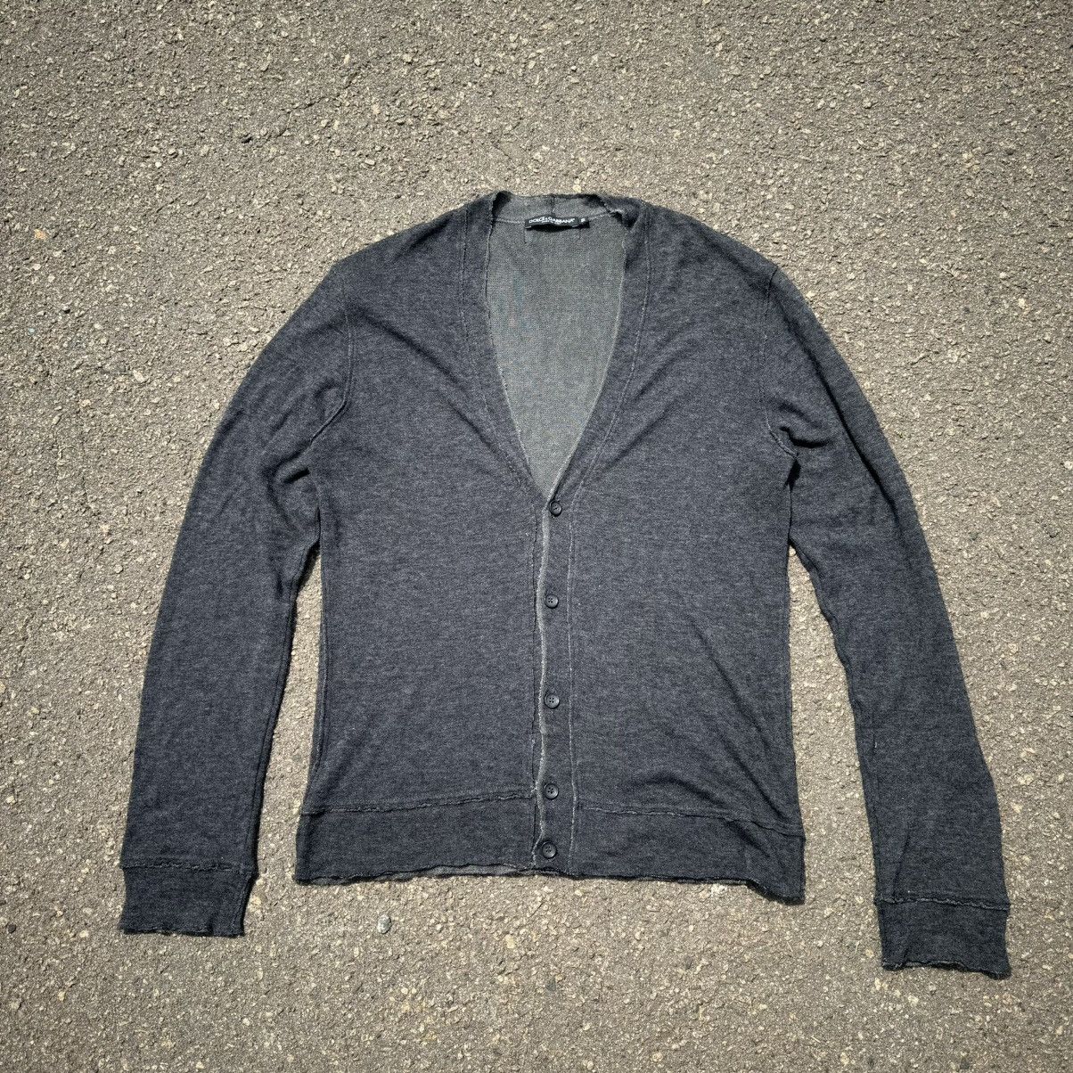 Dolce & Gabbana vintage dolce gabanna cardigan with logo on the back luxury Size US L / EU 52-54 / 3 - 1 Thumbnail