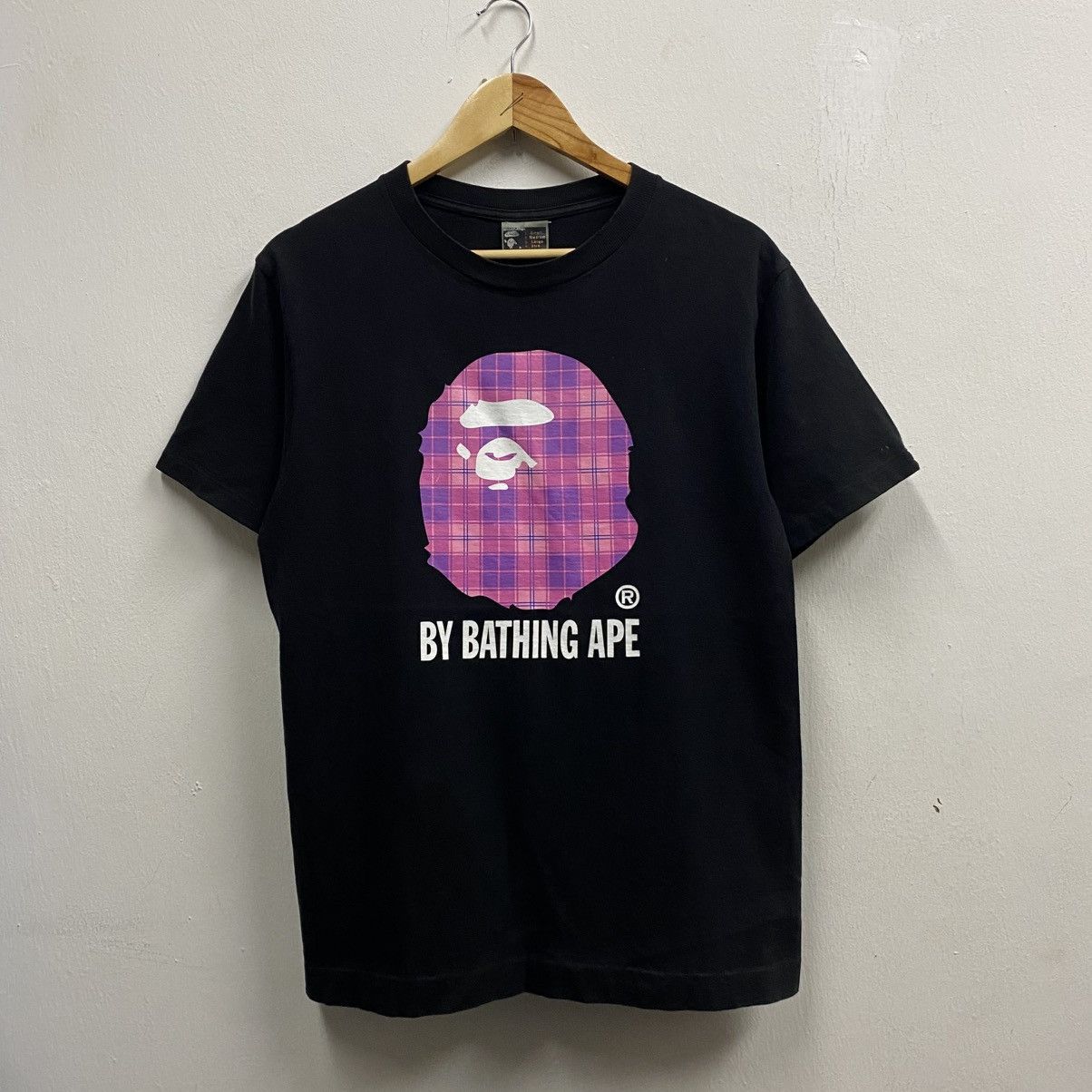 Bape Bape Check By Bathing Ape Tee Size US M / EU 48-50 / 2 - 1 Thumbnail