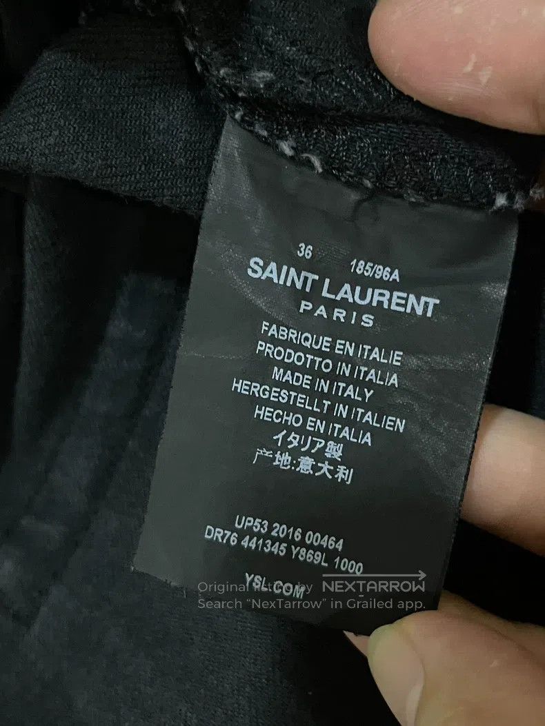 Saint Laurent Paris Saint Laurent Paris Black Five-Zipper Denim Pants Size US 36 / EU 52 - 5 Thumbnail