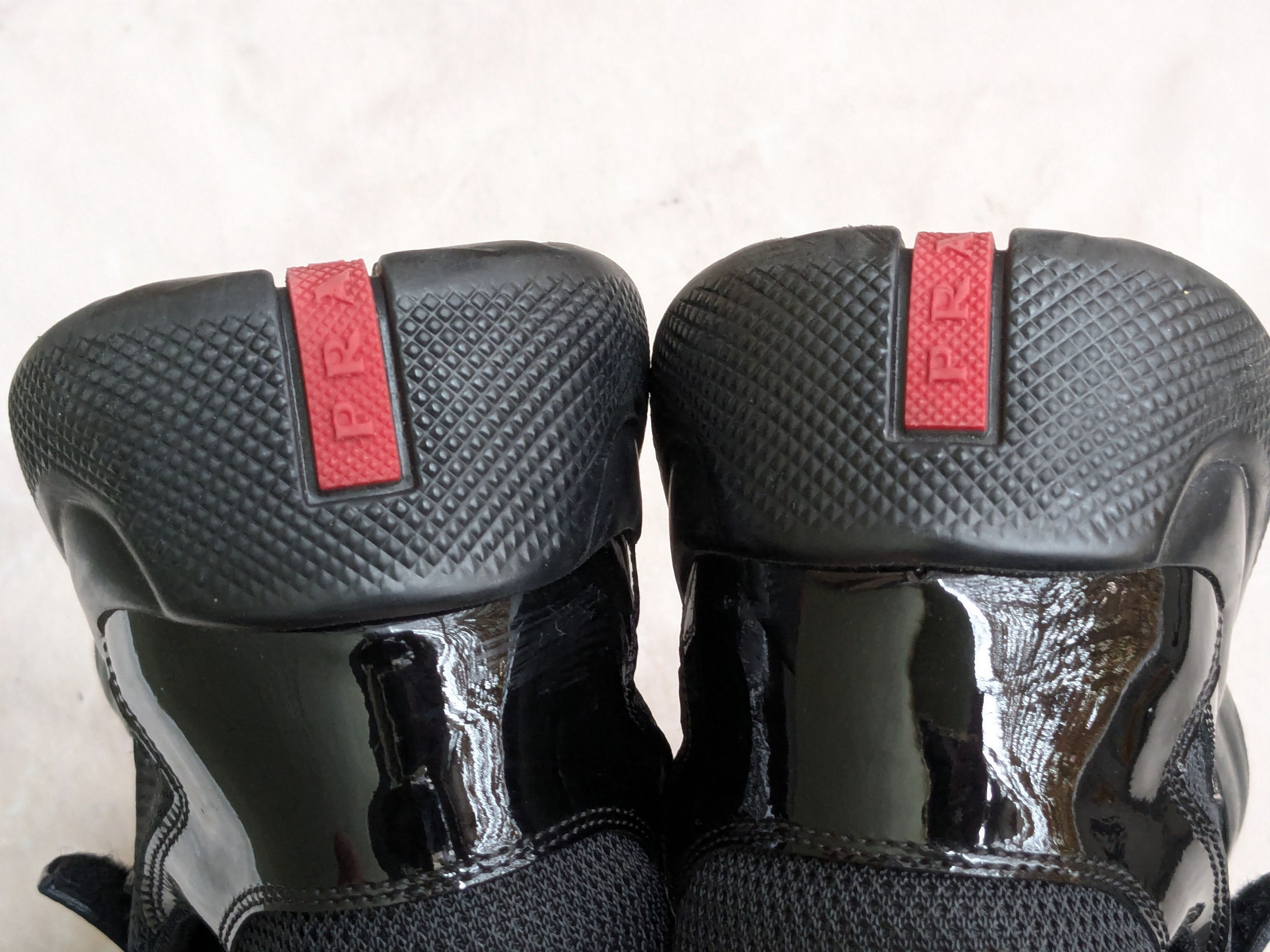 Prada Prada America's Cup Sneakers Black Patent Leather 8.5 Size US 8.5 / EU 41-42 - 13 Thumbnail