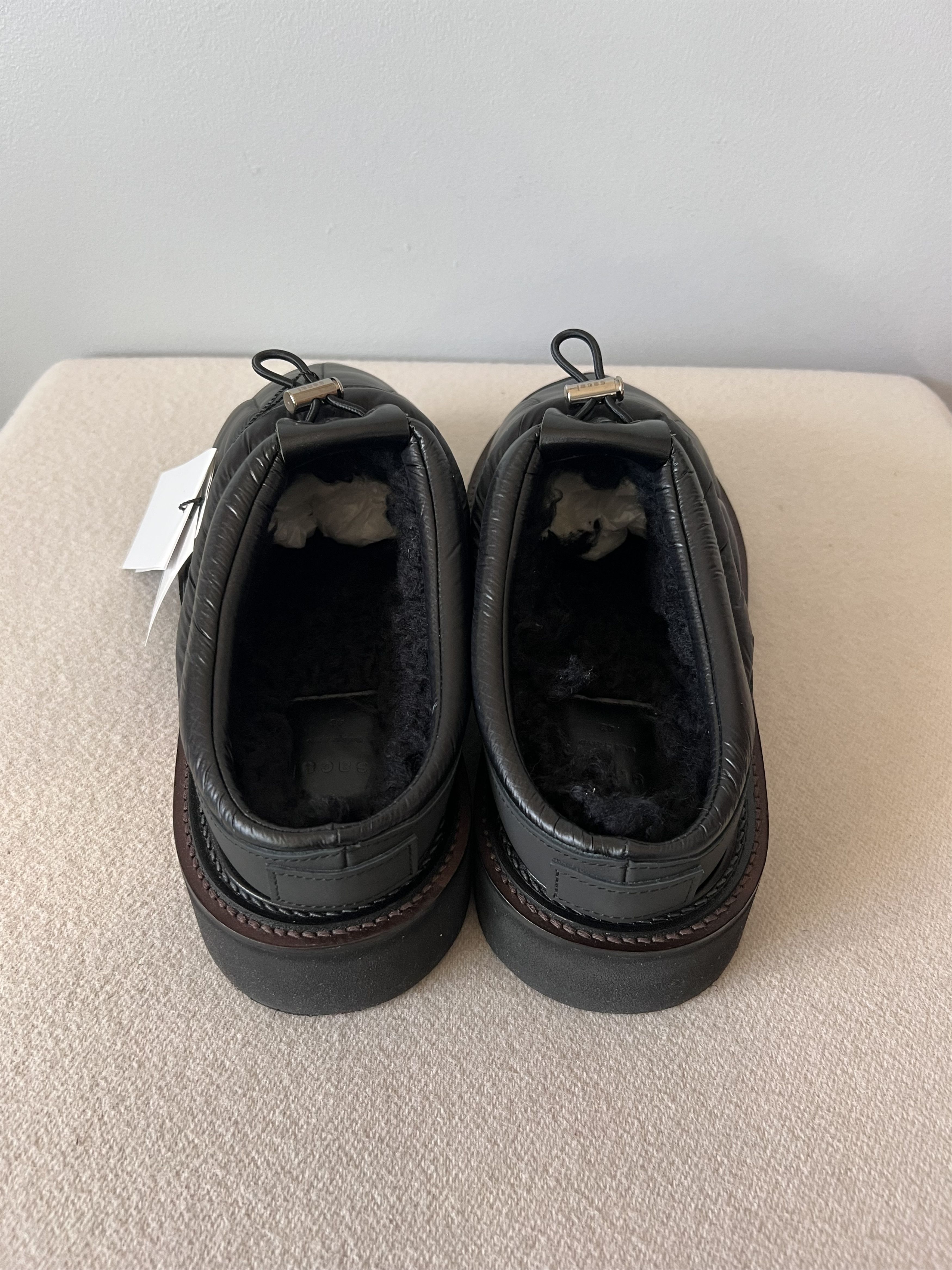 Sacai Sacai Padded Mules in Black Size US 10 / EU 43 - 5 Thumbnail