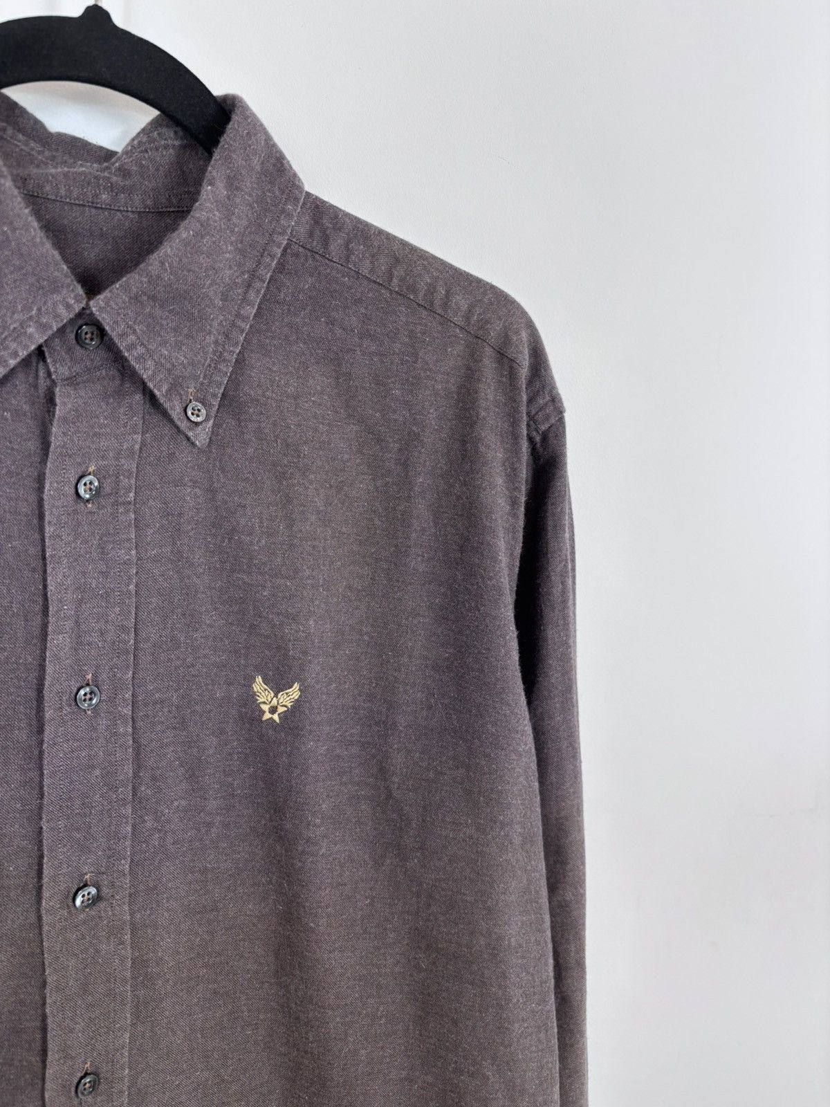 Avirex Vintage Avirex USA Men’s Brown Long Sleeve Shirt Button Down Size US L / EU 52-54 / 3 - 3 Thumbnail