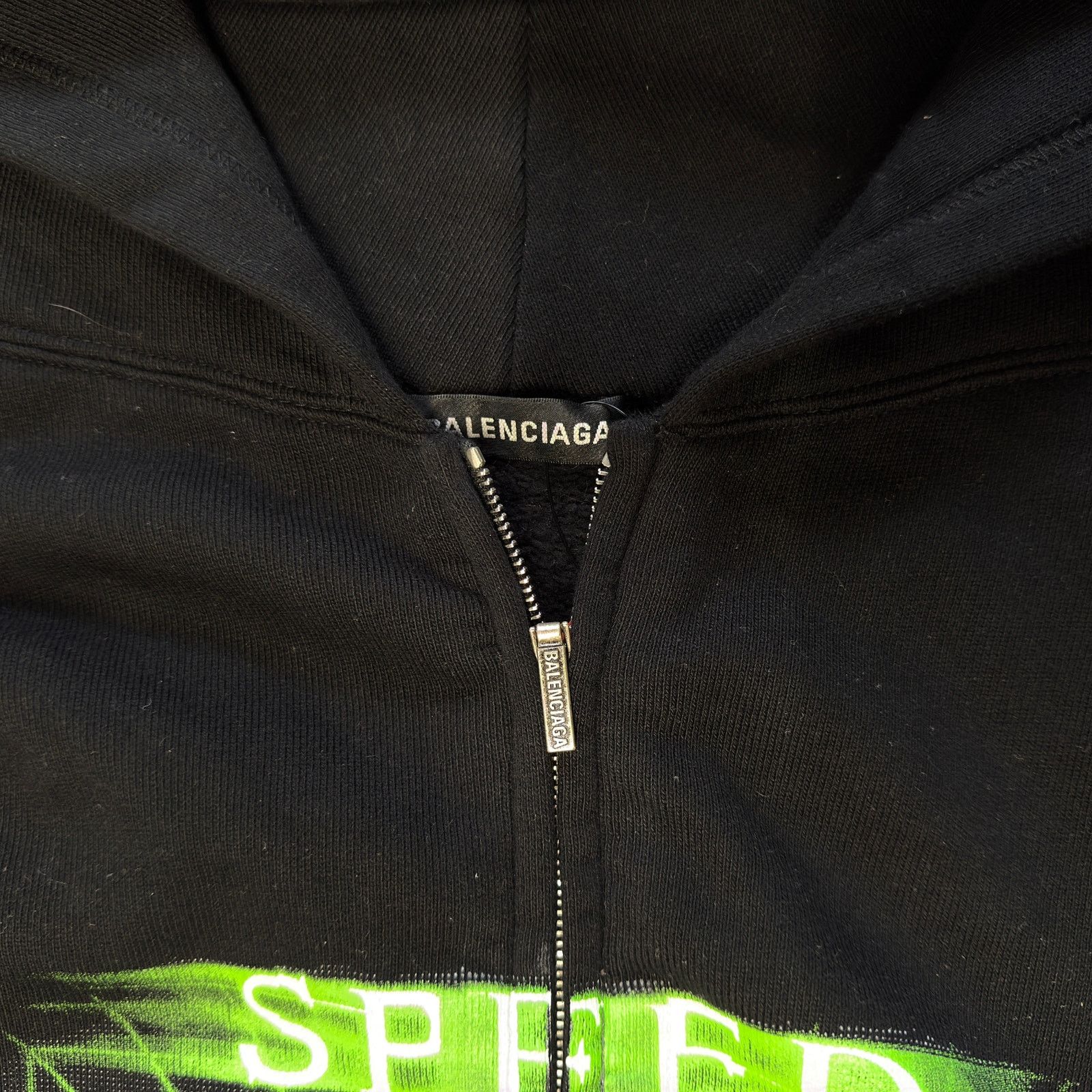 Balenciaga Balenciaga SpeedHunters Oversized Zip-Up Hoodie Size L Size US L / EU 52-54 / 3 - 5 Thumbnail