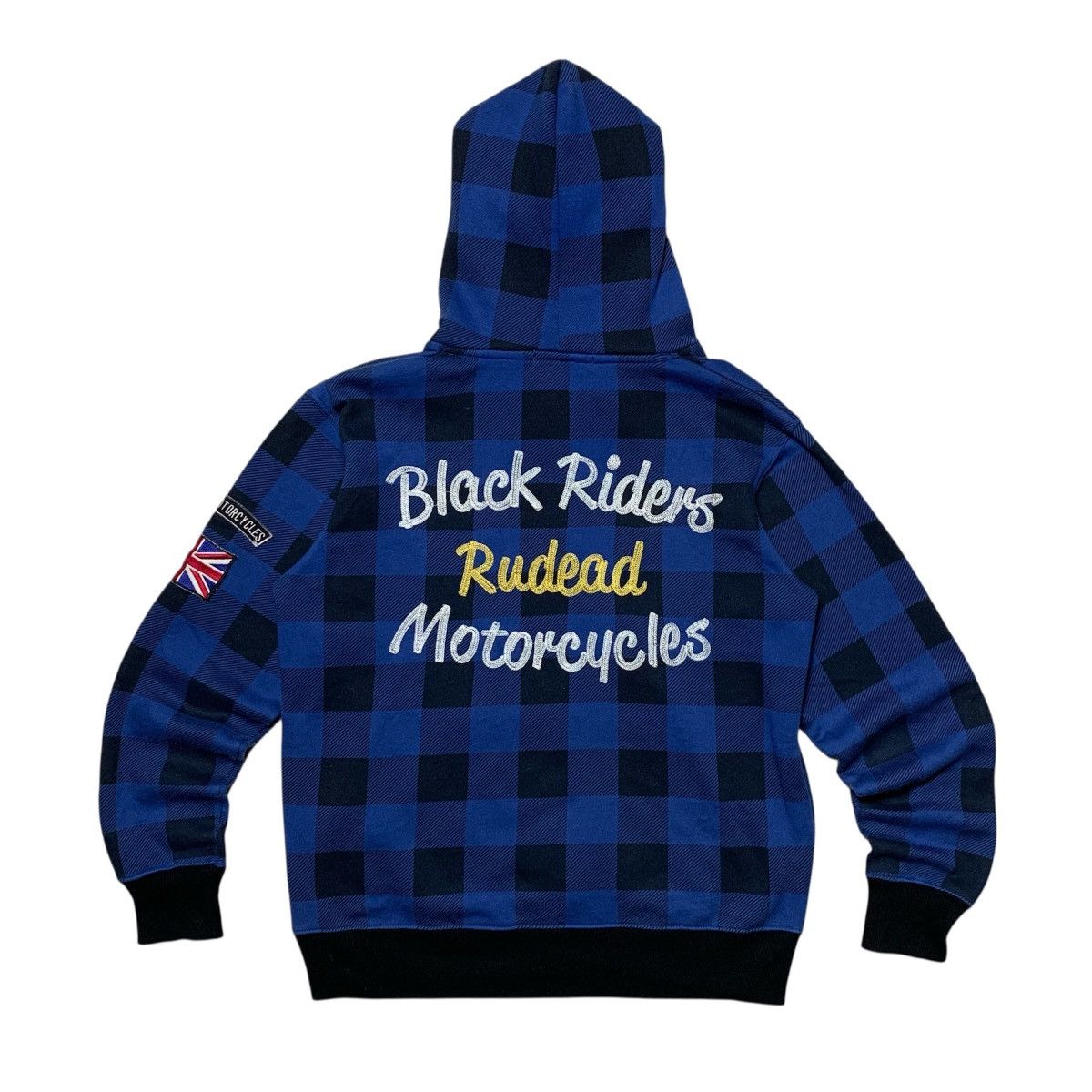 Japanese Brand Buckflow Street Motorcycle Rudead Hoodie Plaid Ifsix Style Size US M / EU 48-50 / 2 - 1 Thumbnail