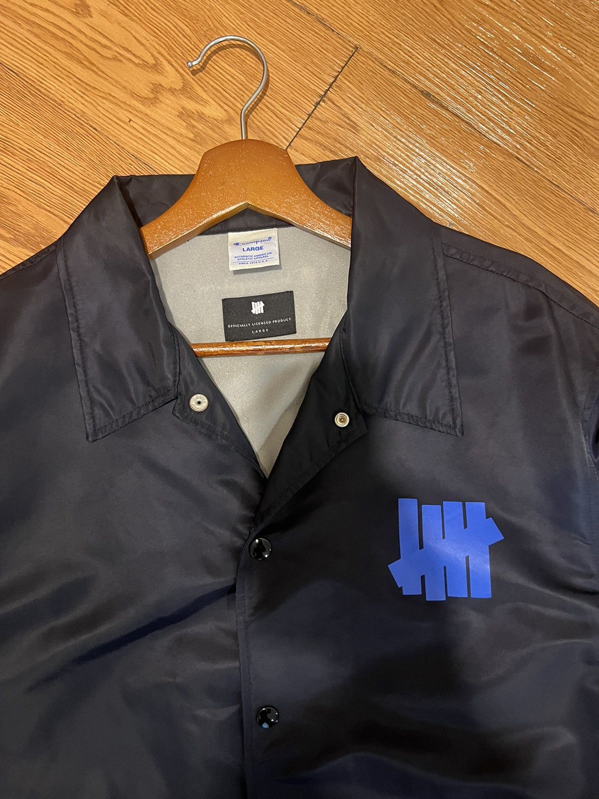 Champion × Undefeated Undefeated x champion coach jacket rare Size US L / EU 52-54 / 3 - 4 Thumbnail