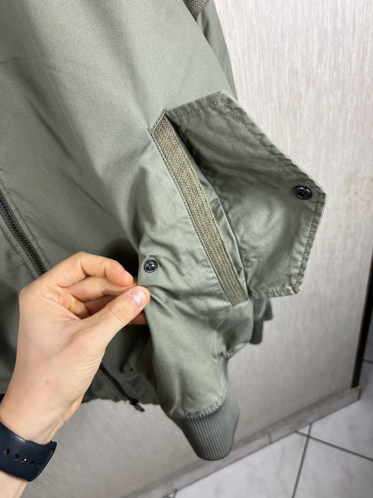 H&M Archive H&M military bomber M54 jacket bondage helmut lang Size US XL / EU 56 / 4 - 15 Thumbnail