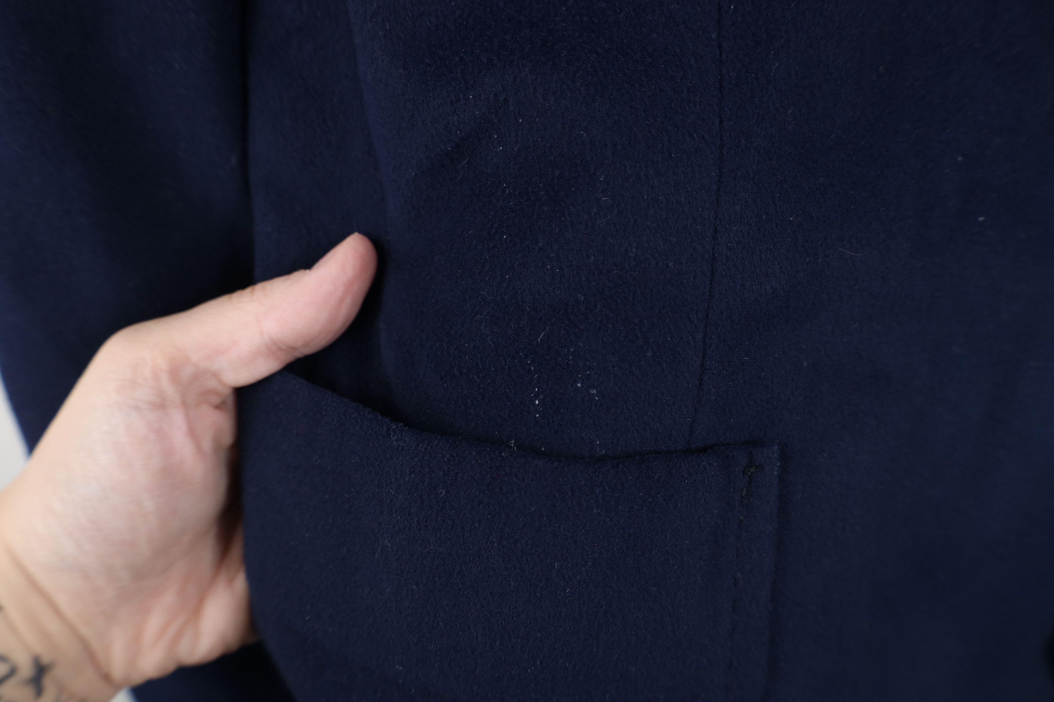 Vintage Vintage 70s Streetwear Cloth Suit Coat Blazer Jacket Blue Size US XXL / EU 58 / 5 - 5 Thumbnail