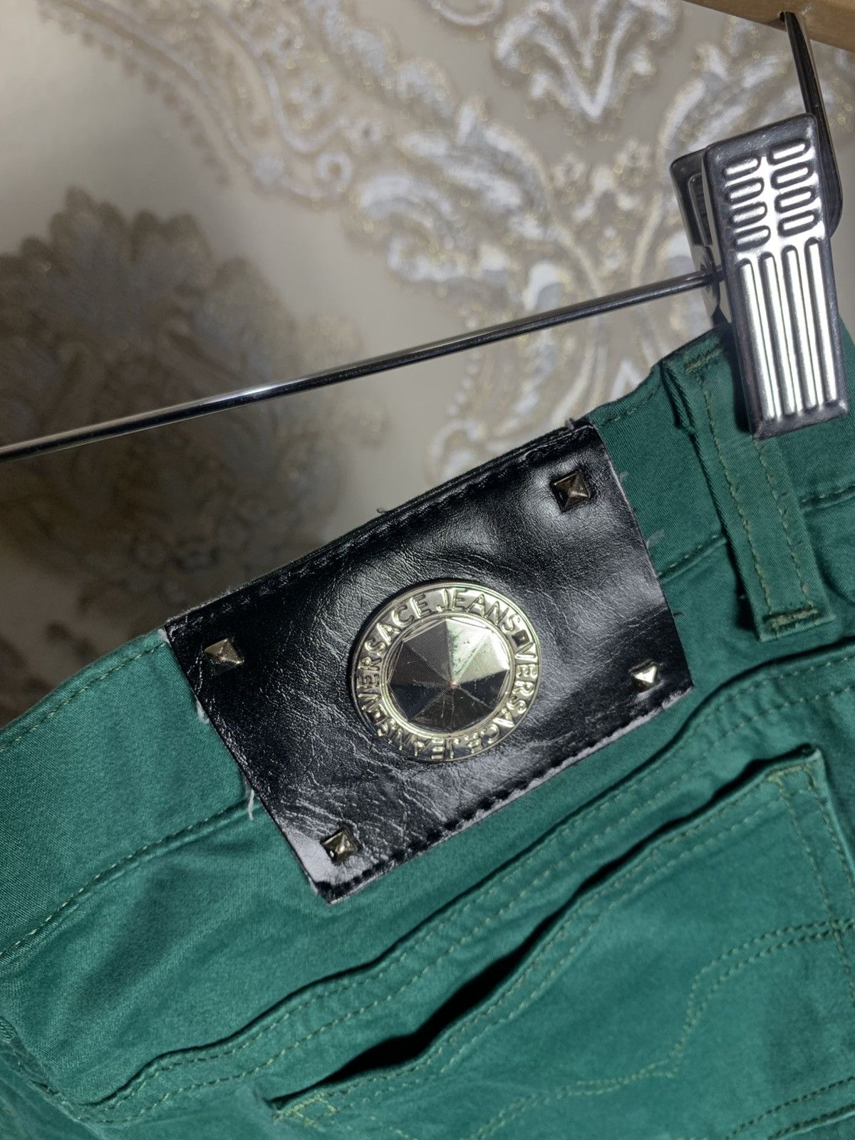 Versus Versace VERSACE JEANS COUTURE ITALIAN DESIGNER CLASSIC PANTS Y2K 90s Size 27" / US 4 / IT 40 - 6 Thumbnail