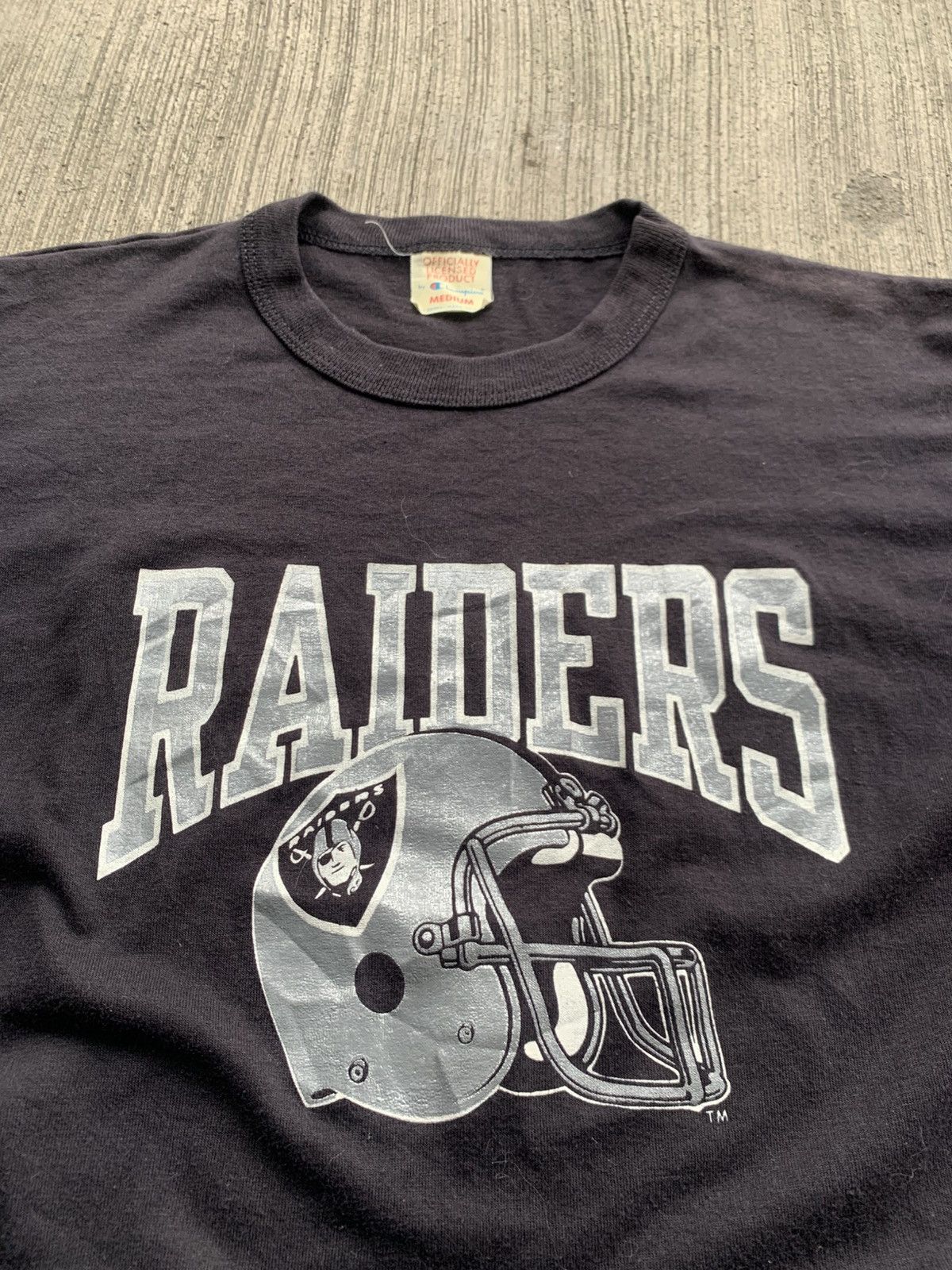 Champion 80s Champion Oakland Raiders Sleeve Stripe Size US M / EU 48-50 / 2 - 4 Thumbnail