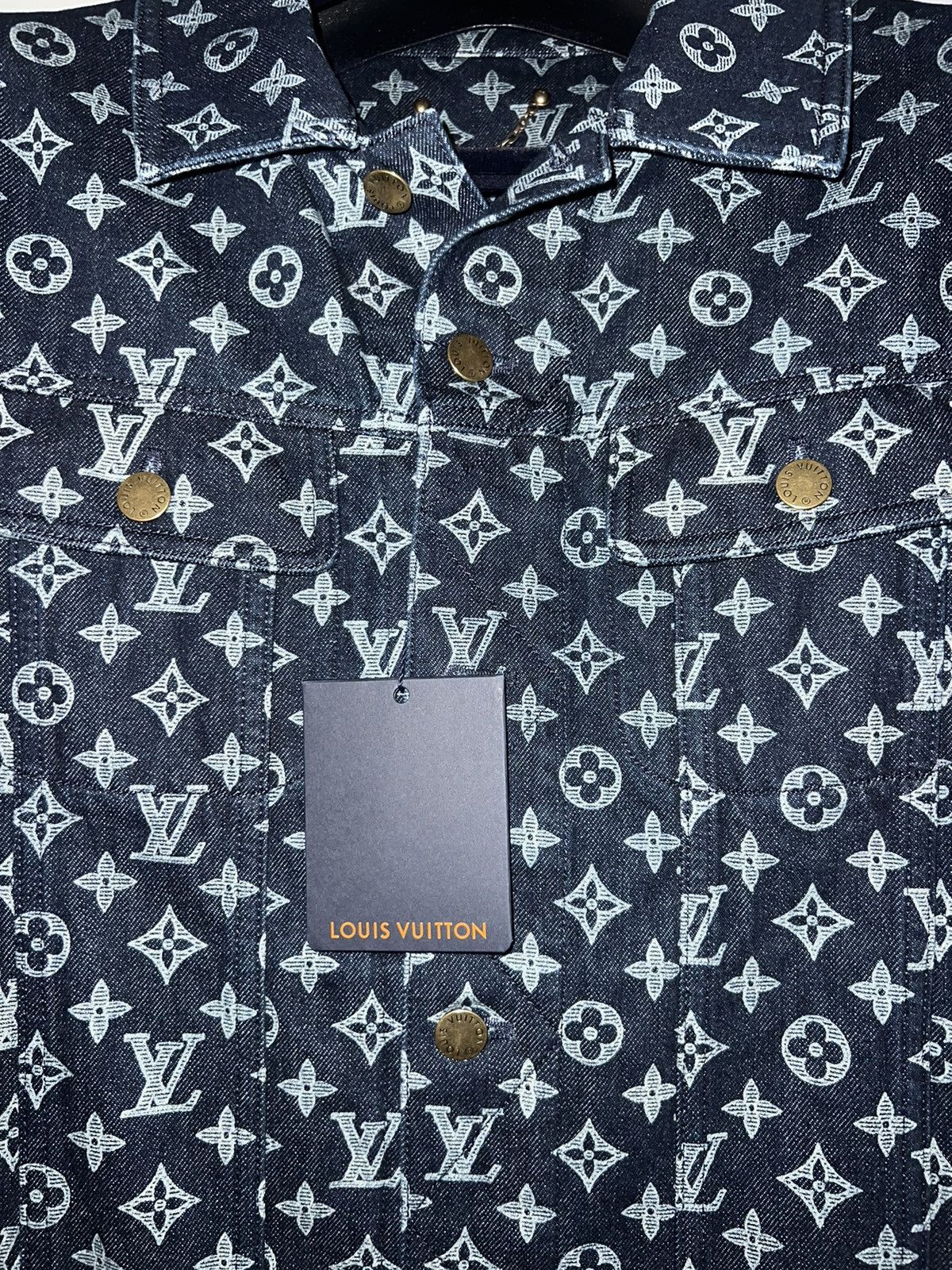 Louis Vuitton Louis Vuitton Monogram Denim Jacket Size US L / EU 52-54 / 3 - 2 Thumbnail