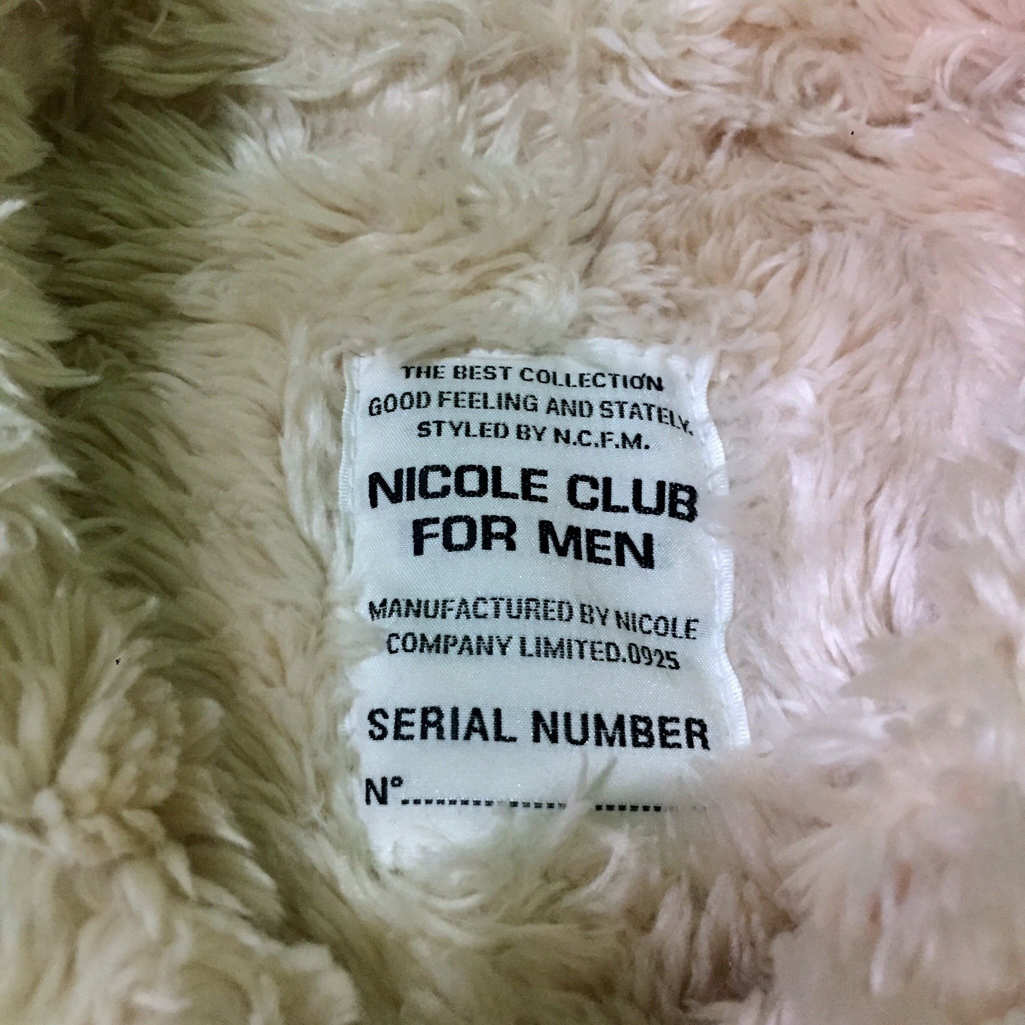 Nicole Club NCFM Stone Wash Denim LIner Fur Double Jacket Size US M / EU 48-50 / 2 - 8 Thumbnail