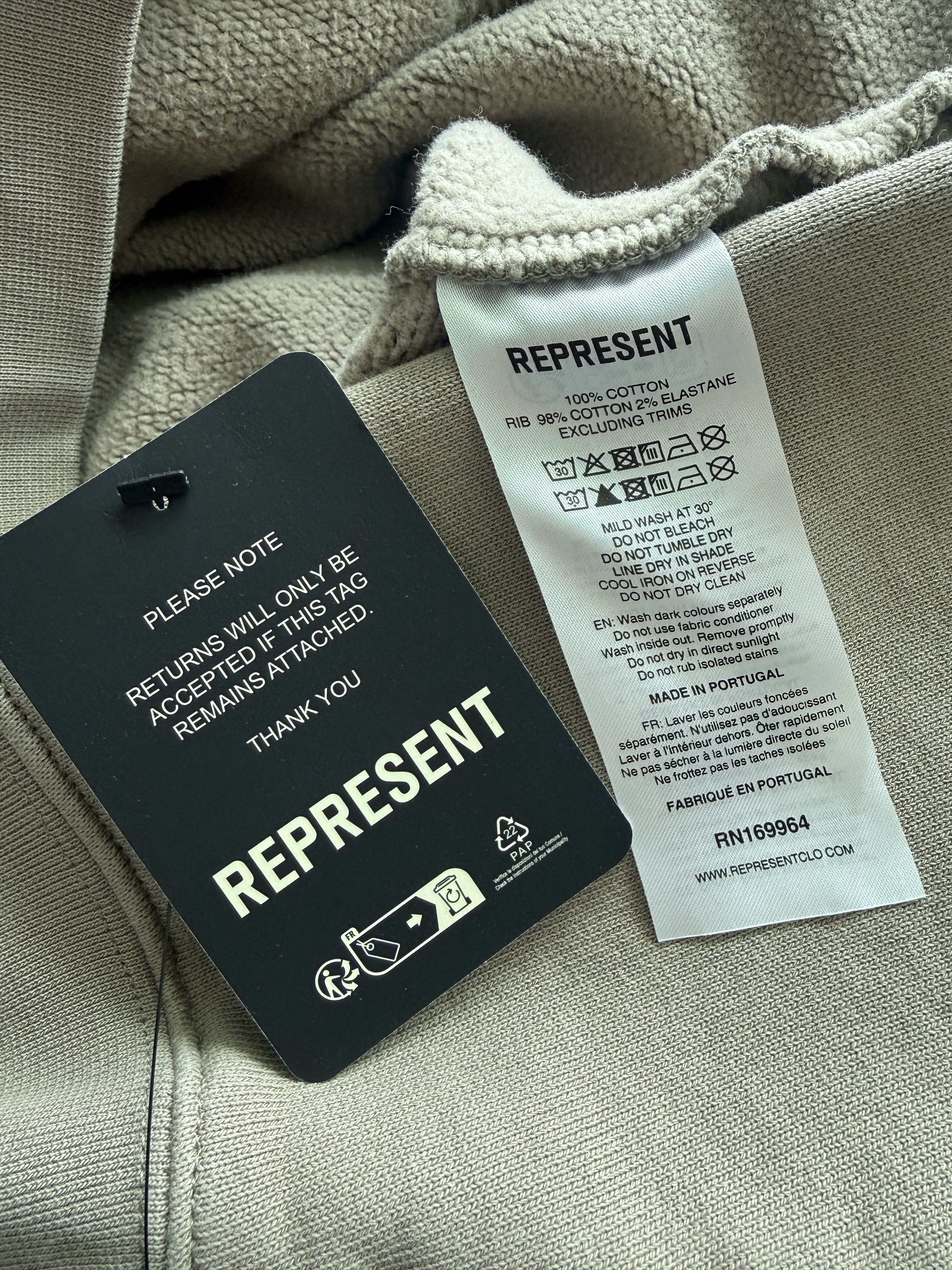 Represent Clo. Initial Boxy Hoodie Size US XS / EU 42 / 0 - 6 Thumbnail