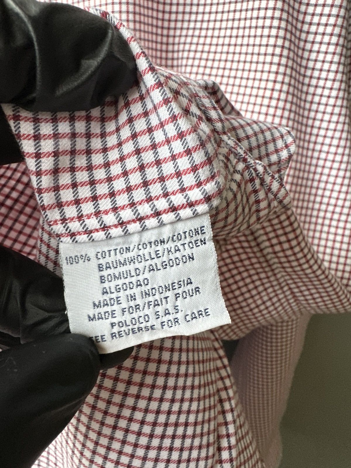 Polo Ralph Lauren Polo Ralph Lauren Check Shirt Size US L / EU 52-54 / 3 - 5 Thumbnail