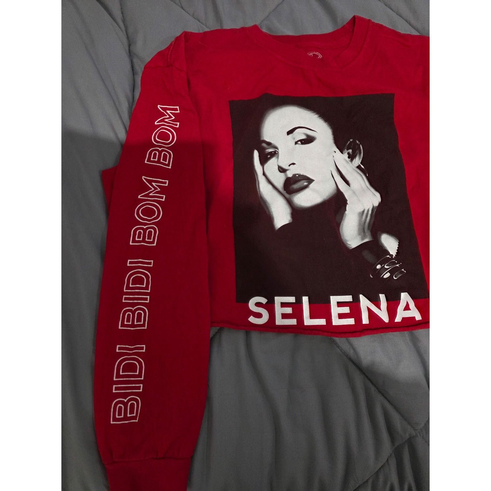 Other Official Selena Merch T-Shirt Women's Size XL Bidi Bidi Bom Size XL / US 12-14 / IT 48-50 - 3 Thumbnail