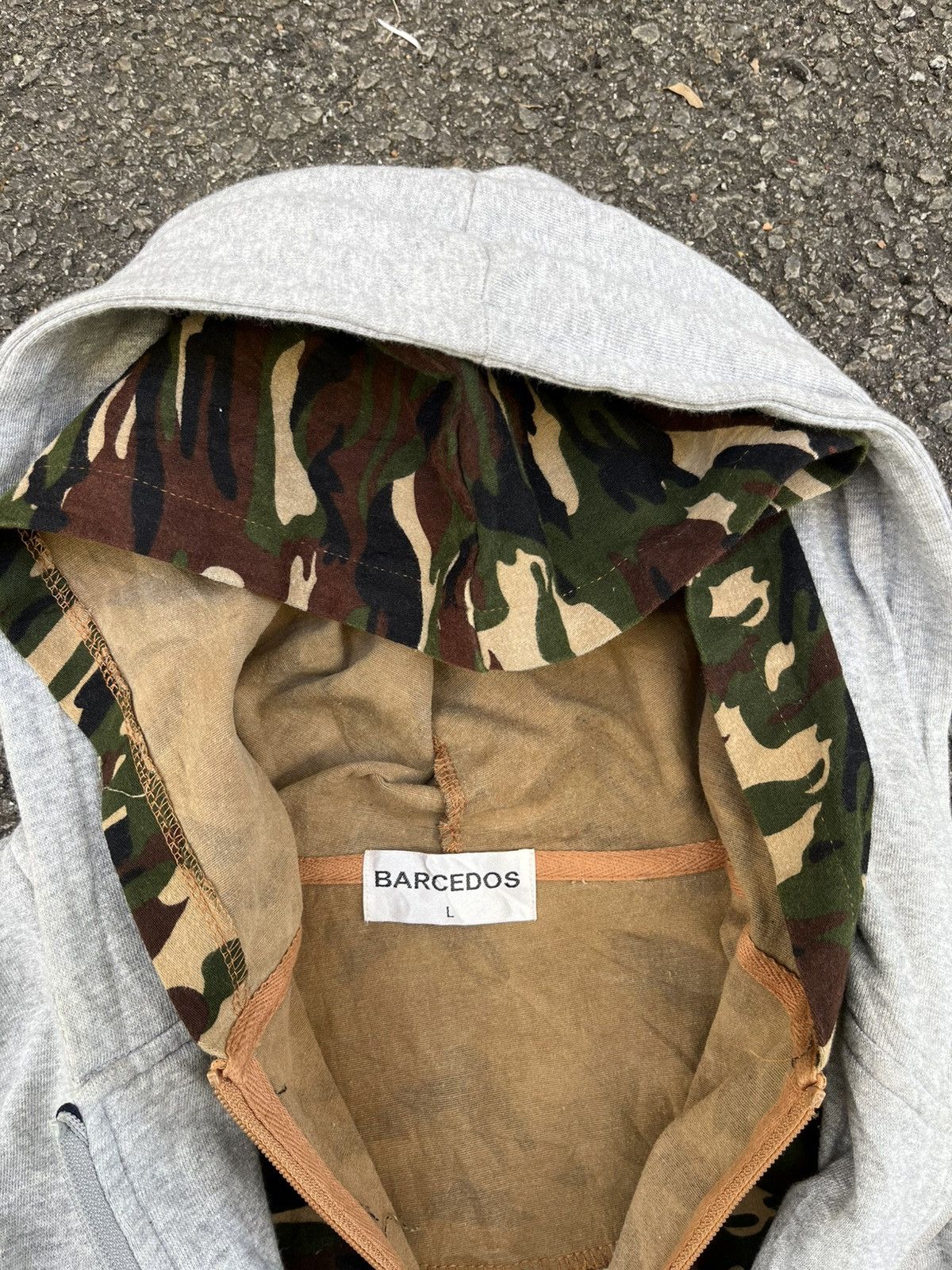 Hysteric Glamour Barcedos Hybrid Double Layer Military Zip Hoodie LGB Styled Size US L / EU 52-54 / 3 - 5 Thumbnail