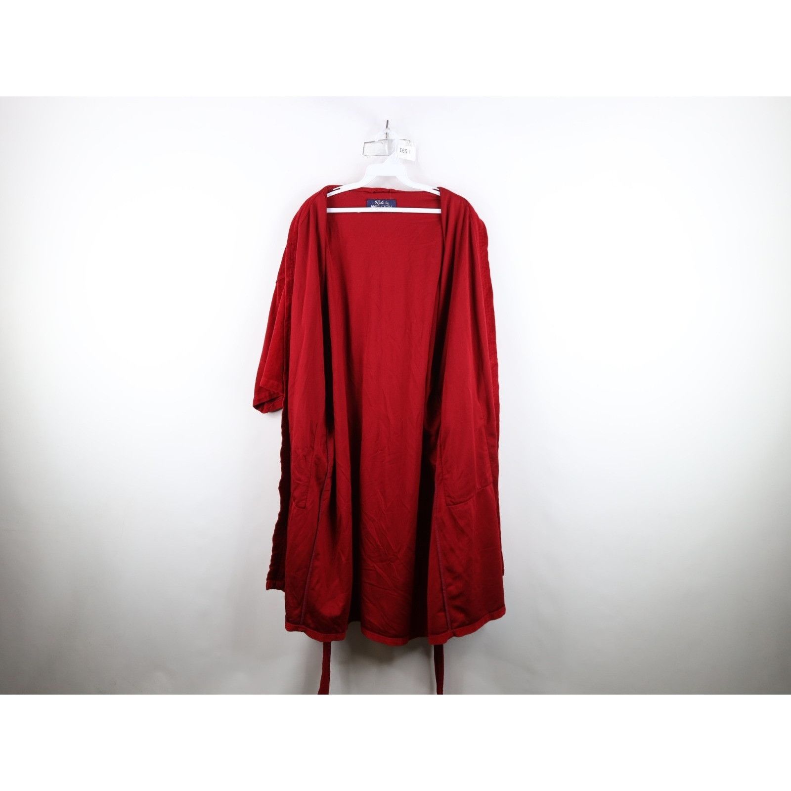 Vintage Vintage 60s 70s Streetwear Belted Velvet Velour Robe Size US L / EU 52-54 / 3 - 12 Thumbnail
