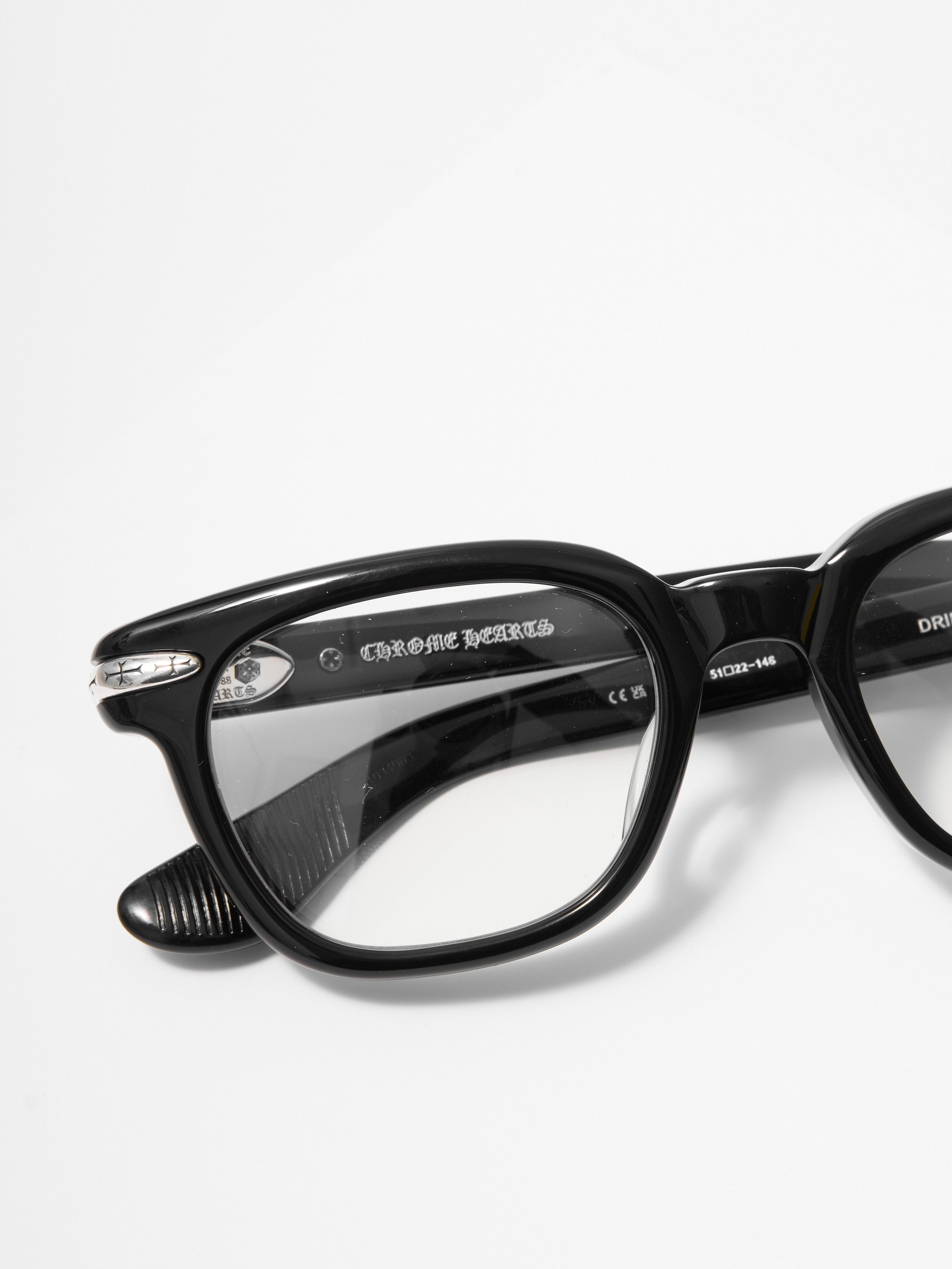 Chrome Hearts CHROME HEARTS DRIPPIN BLACK GLASSES Size ONE SIZE - 11 Thumbnail