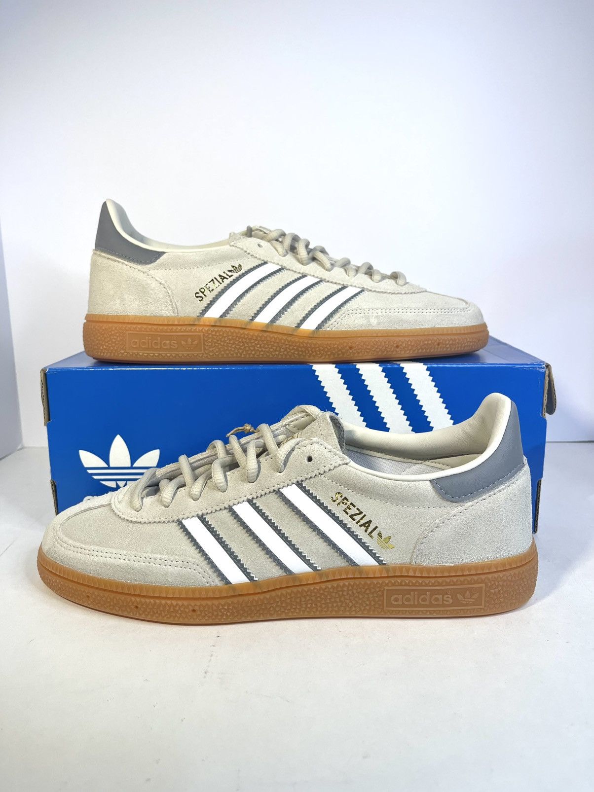 Adidas Handball Spezial Alumina Grey Size 8 Mens
