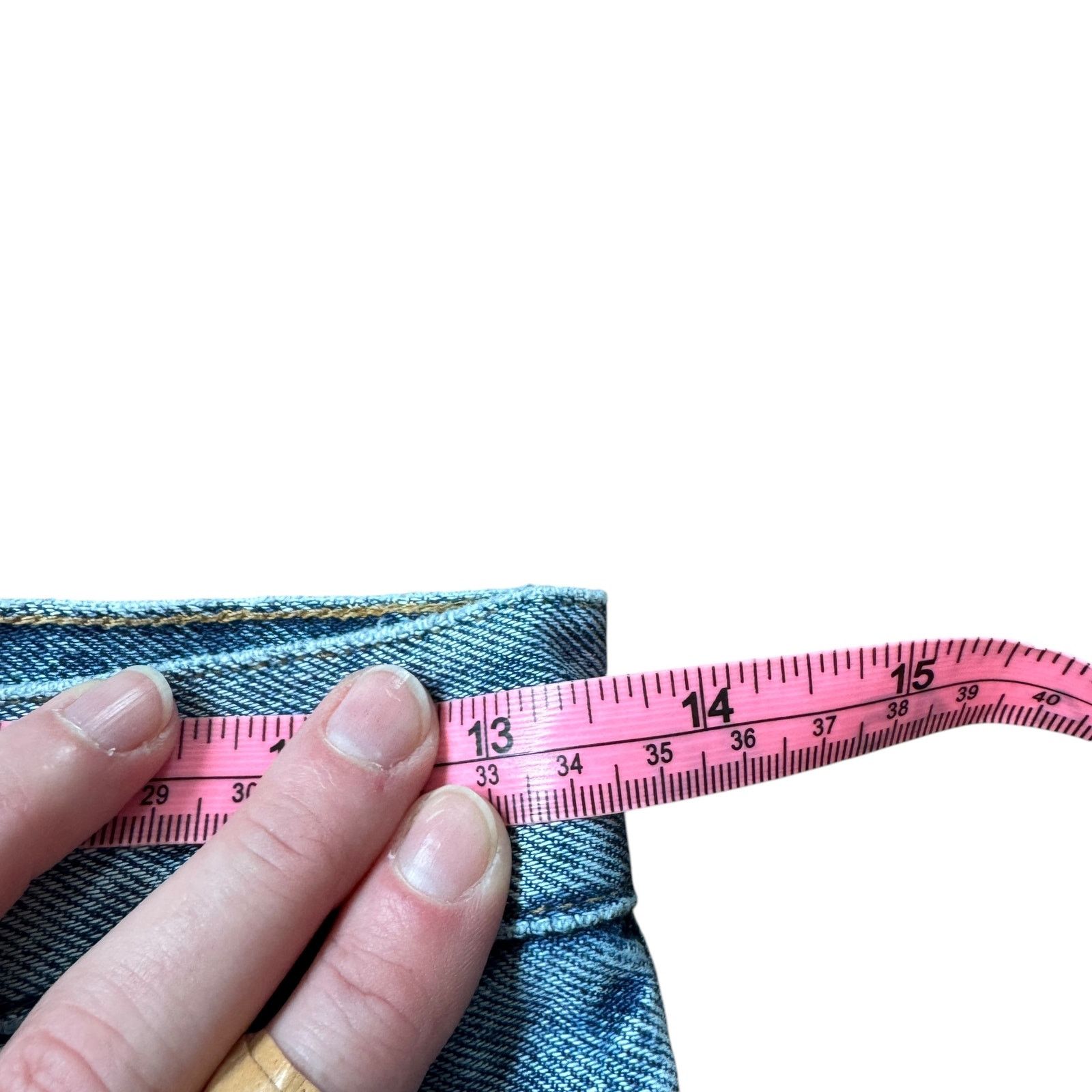 Agolde AGOLDE Mia Mid Rise Straight Jean Rule Wash Distressed Size 24" / US 00 / IT 34 - 11 Thumbnail