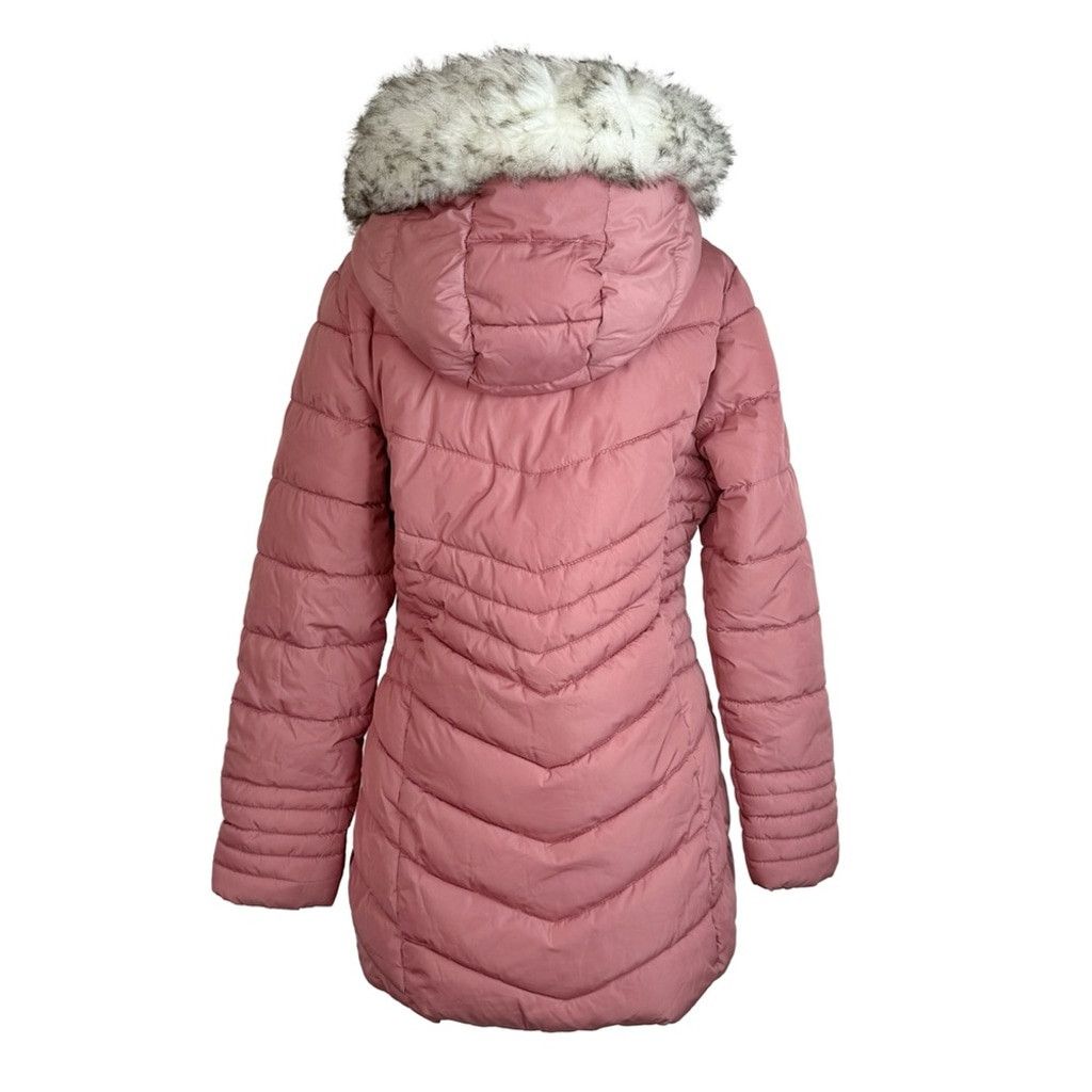 Other SPECIAL ONE INTERNATIONAL Women's Rose Gold Puffer Parka L Size L / US 10 / IT 46 - 6 Thumbnail