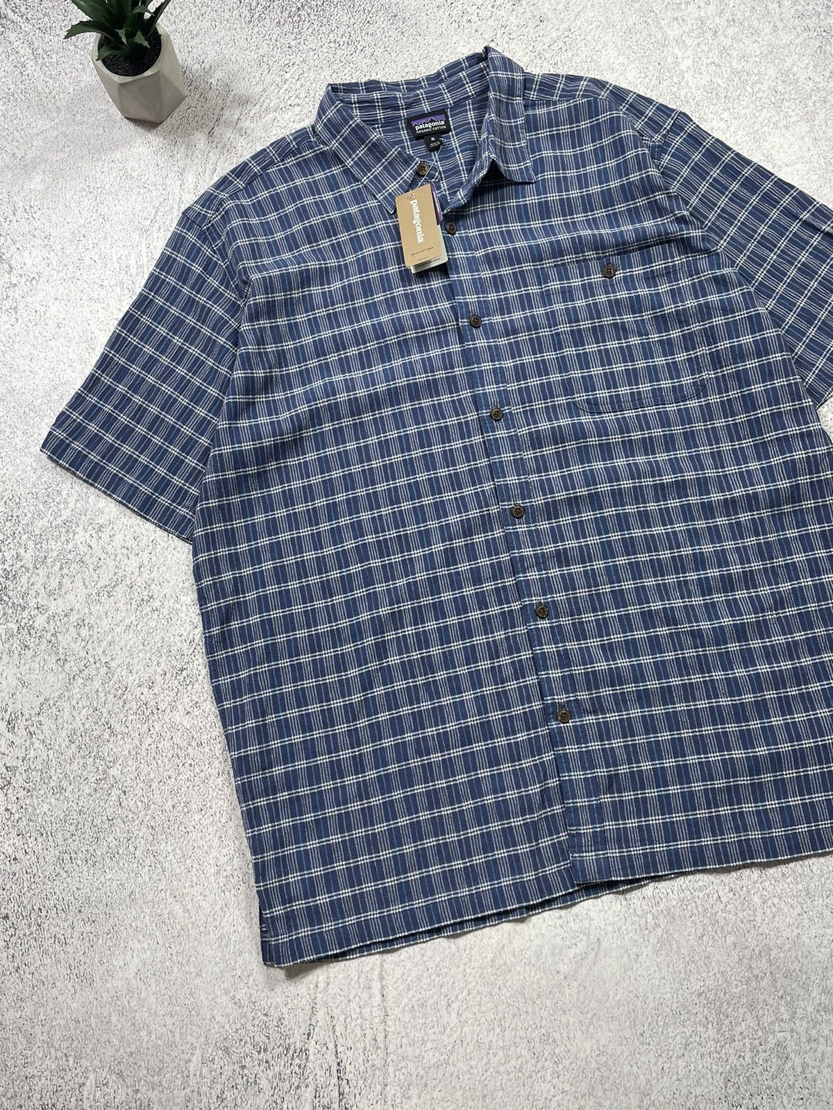 Patagonia × Vintage Patagonia Outdoor Organic Cotton Button Up Camp Shirt Size US XL / EU 56 / 4 - 3 Thumbnail