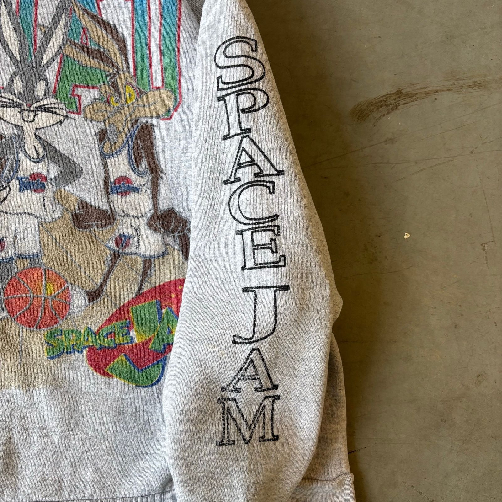 Warner Bros vintage 1996 space jam tune squad sweatshirt Size US XL / EU 56 / 4 - 3 Thumbnail