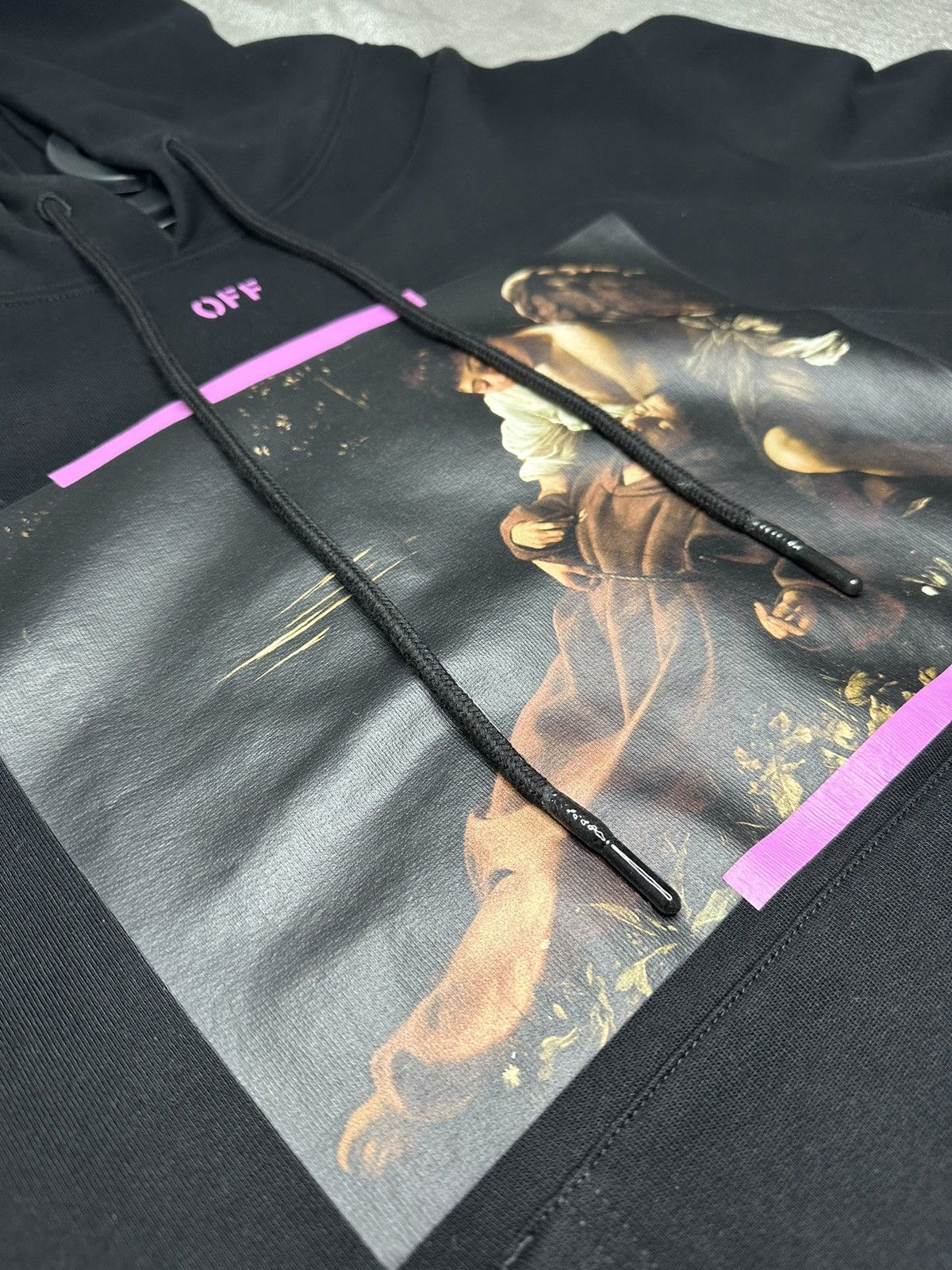 Off-White off white arrow caravaggio hoodie Size US L / EU 52-54 / 3 - 3 Thumbnail
