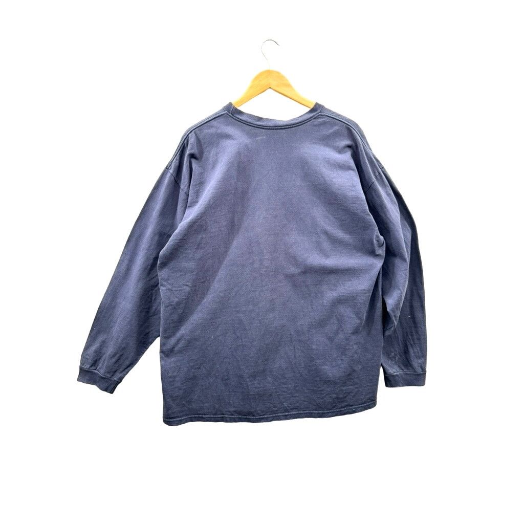 Jansport × Vintage 1990's Jansport Distressed Syracuse University Heavy L/S Tee Size US XL / EU 56 / 4 - 2 Thumbnail