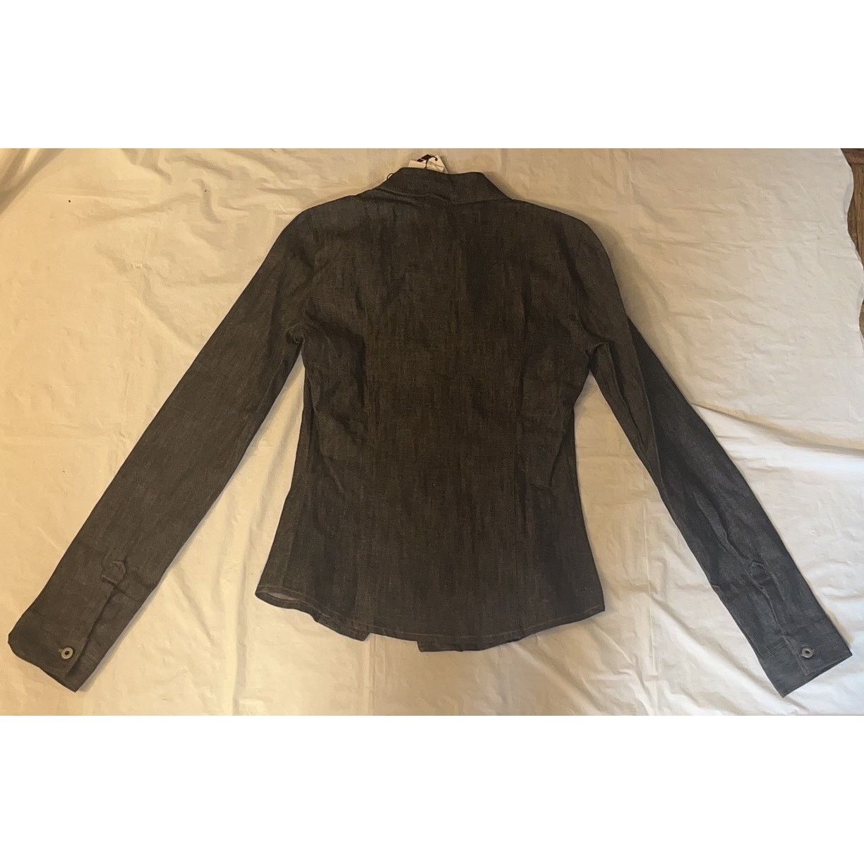 Dolce & Gabbana Vintage Y2K Dolce & Gabbana Black Dark Wash Denim Size S / US 4 / IT 40 - 19 Thumbnail