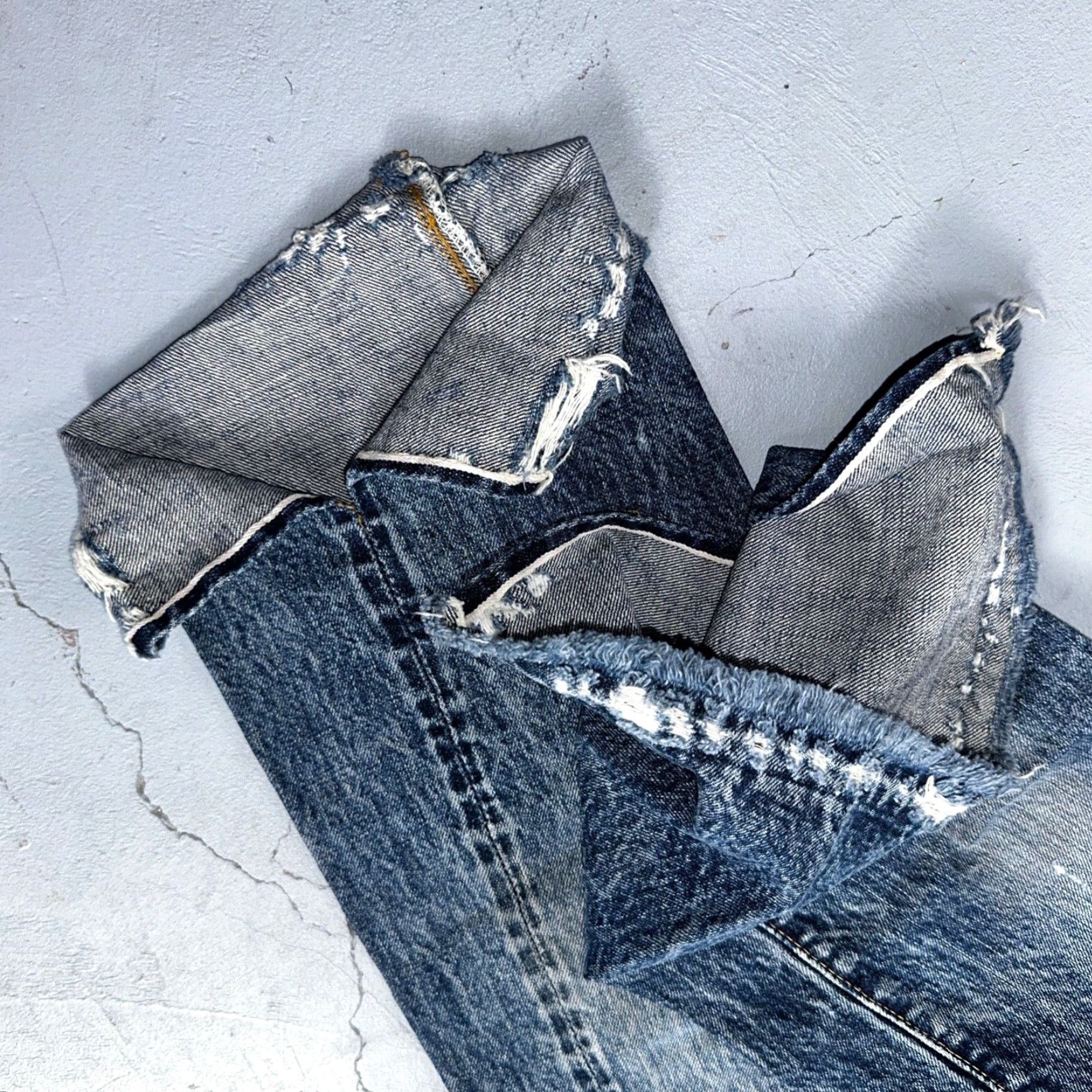 Levi's VINTAGE Levi's 501 XX Jeans 28x32 USA Big E 60s 70s Straight Button Fly Denim Blue Cotton Size US 28 / EU 44 - 3 Thumbnail