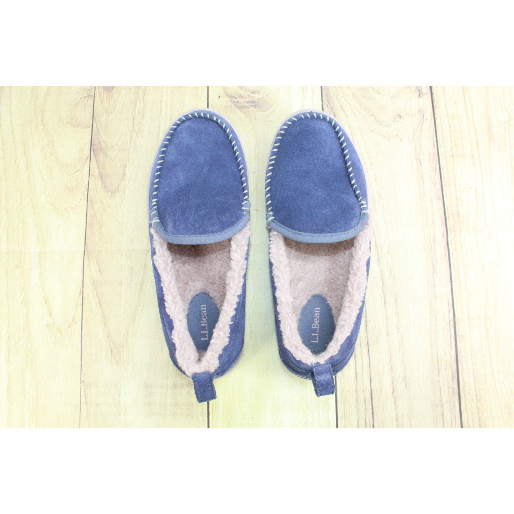 L.L. Bean LL Bean Mountain Slippers Moccasin Fleece Lined Size 9 M Size US 9 / IT 39 - 7 Thumbnail