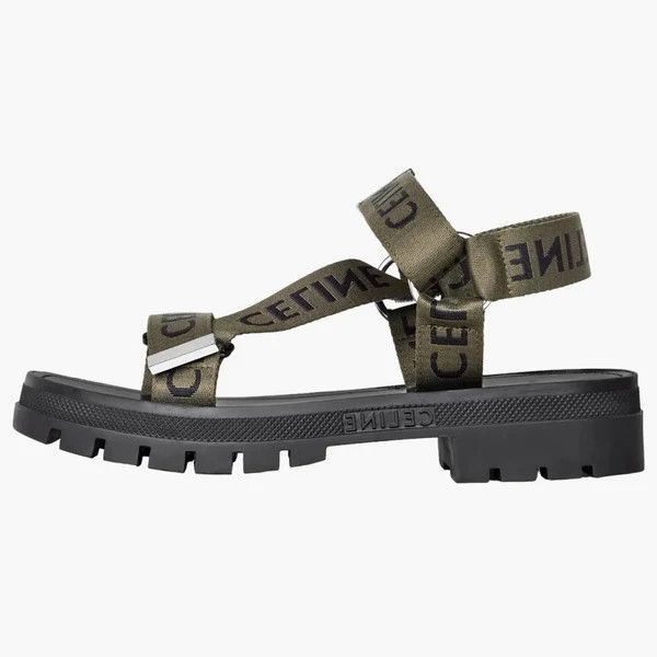 Celine o1w1db10525 346742 Celine LEO Strappy Sandal in Khaki Size US 6 / EU 39 - 1 Preview
