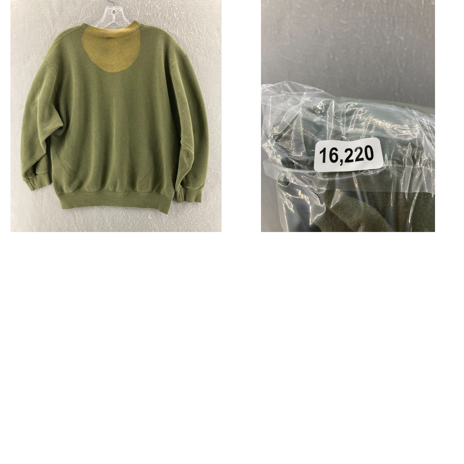 CO VINTAGE USMC Military Crewneck Sweater Green Campbellsville Apparel CO USA Made Size US M / EU 48-50 / 2 - 9 Thumbnail
