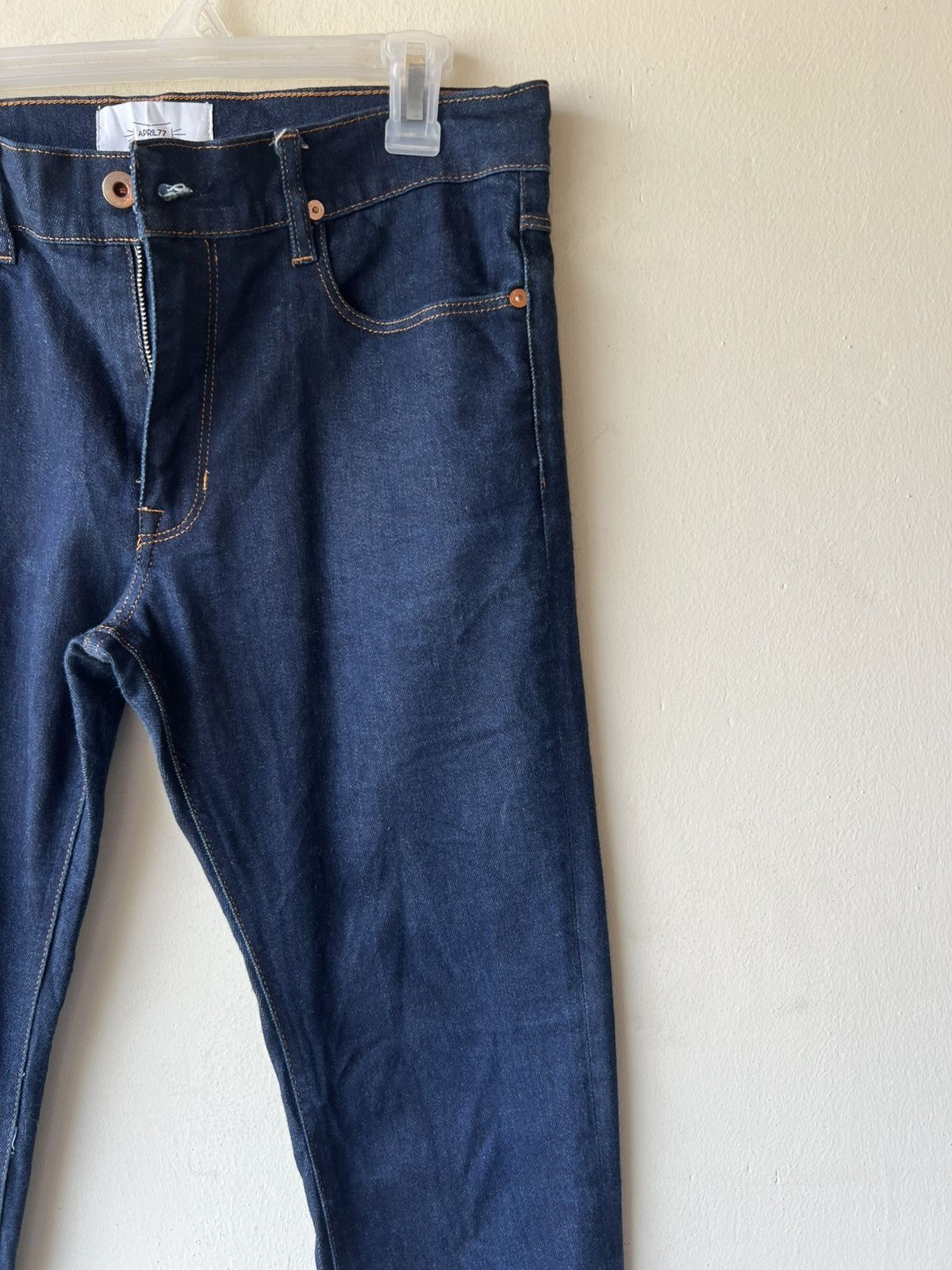 April 77 April 77 Joey New Overdrive Raw Stretch Denim Jeans Size US 30 / EU 46 - 13 Thumbnail