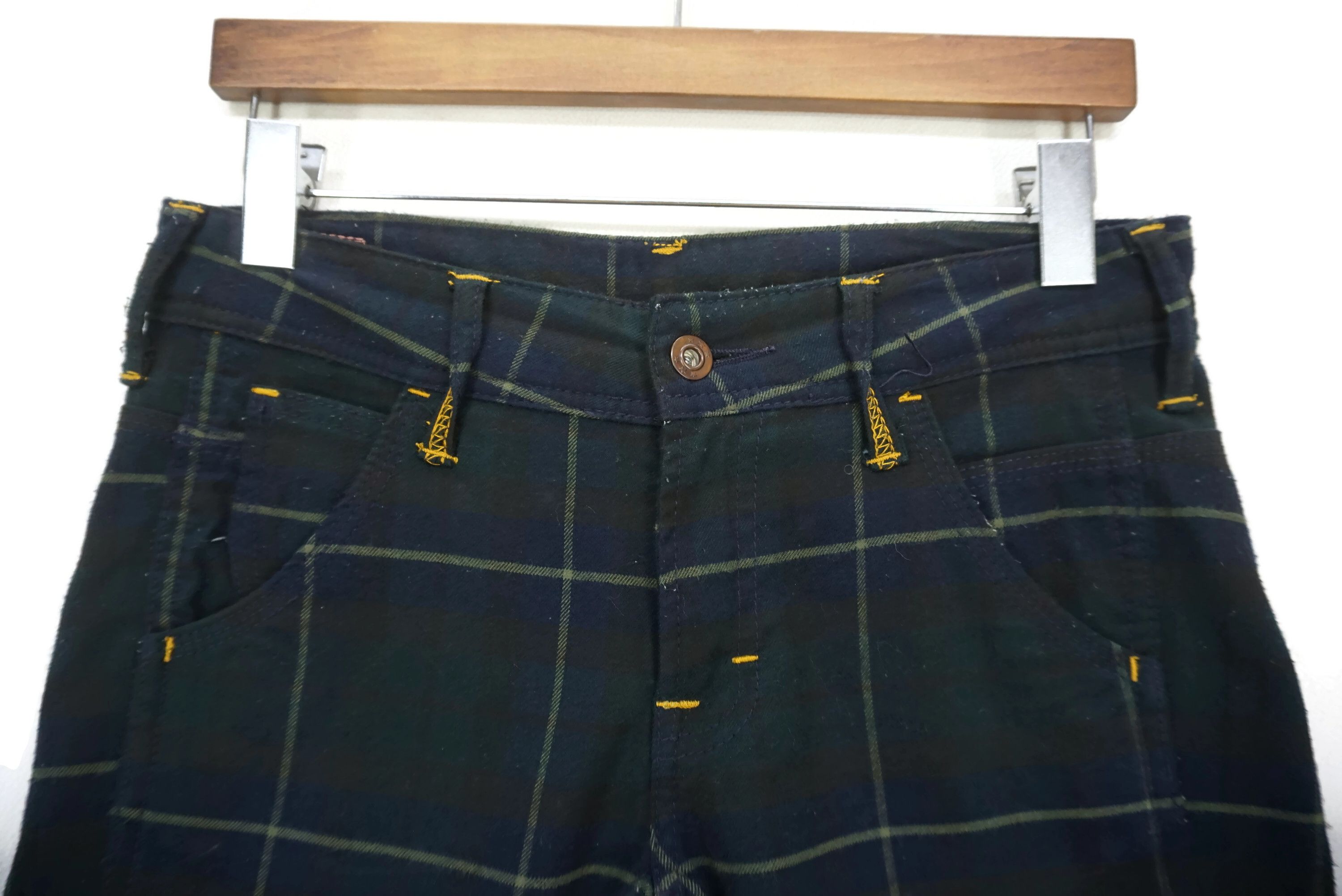 Japanese Brand Betty Smith Pants fit W30xL32 Low-Rise Slim Workwear Size 26" / US 2 / IT 38 - 3 Thumbnail