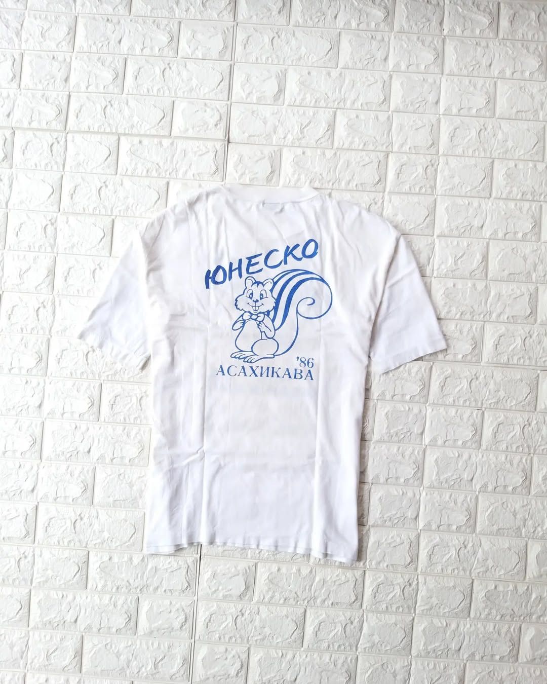 Vintage Extremely Rare Vintage 80s UNESCO Tshirt Size US L / EU 52-54 / 3 - 2 Thumbnail