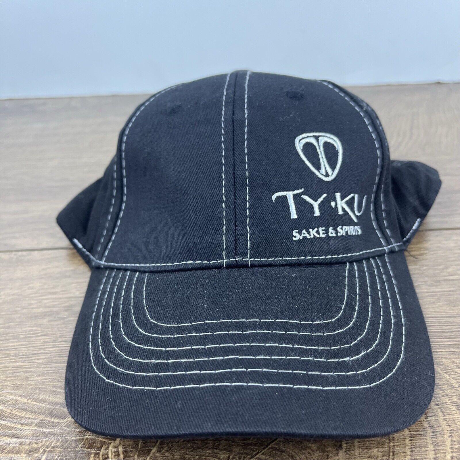 Other Ty KU Cap Hat Black Cap Hat Adjustable Hat Black Adult Hat Size ONE SIZE - 2 Thumbnail