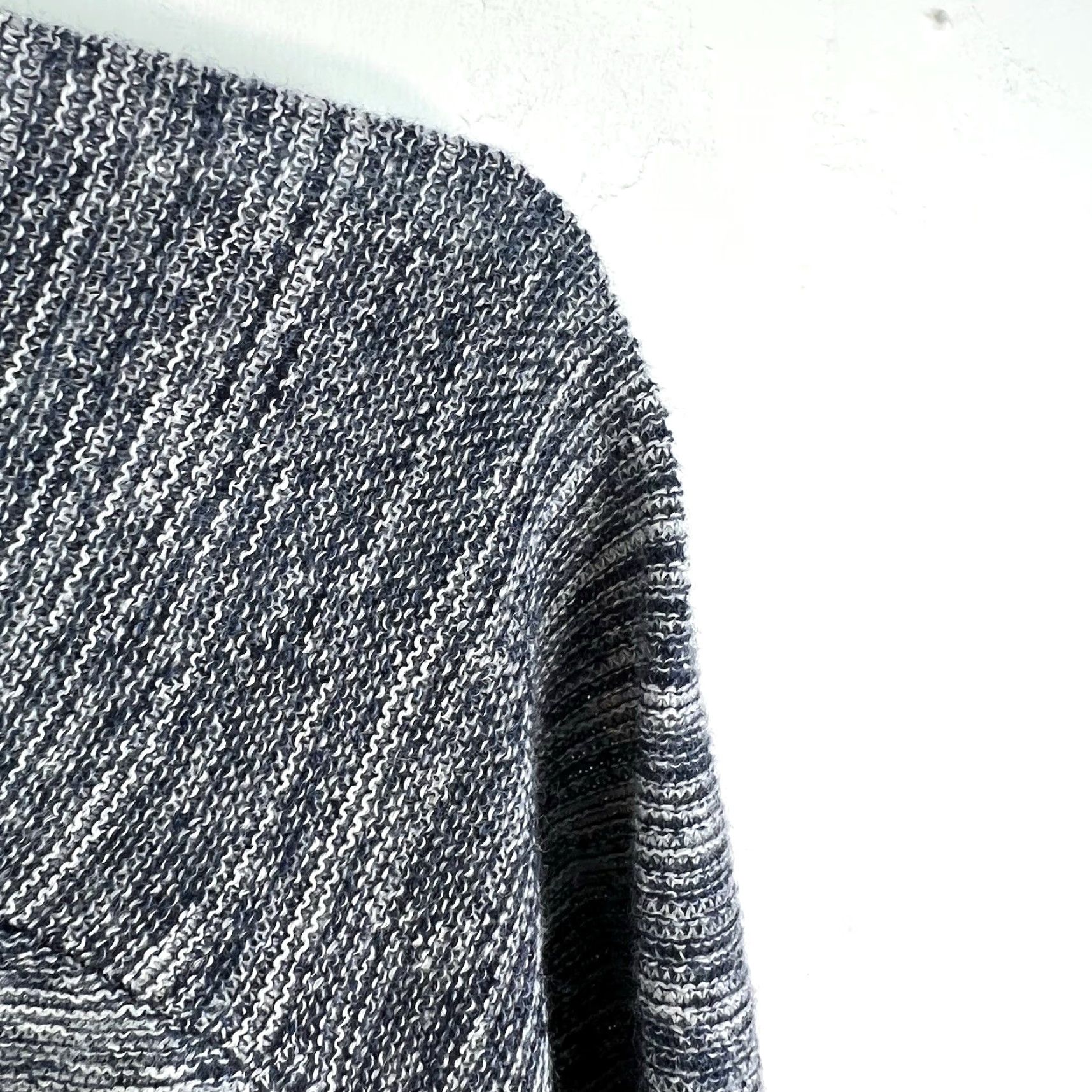 Peter Millar VINTAGE Peter Millar Mens Sweater Pullover Long Sleeve Knit Solid Blue Size 4XL Wool Linen Casual Size US XXL / EU 58 / 5 - 2 Thumbnail